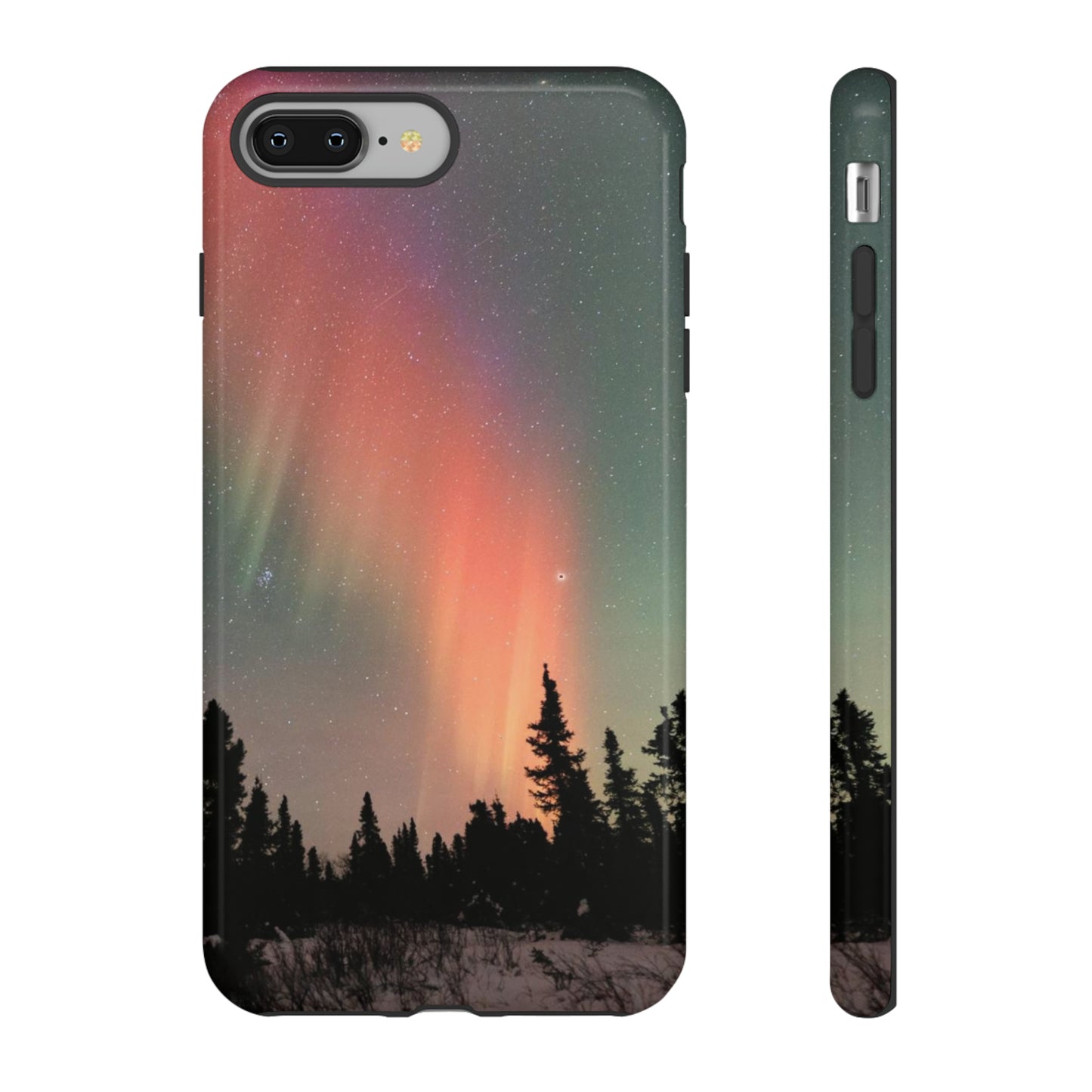 Red Aurora Tough Phone Case