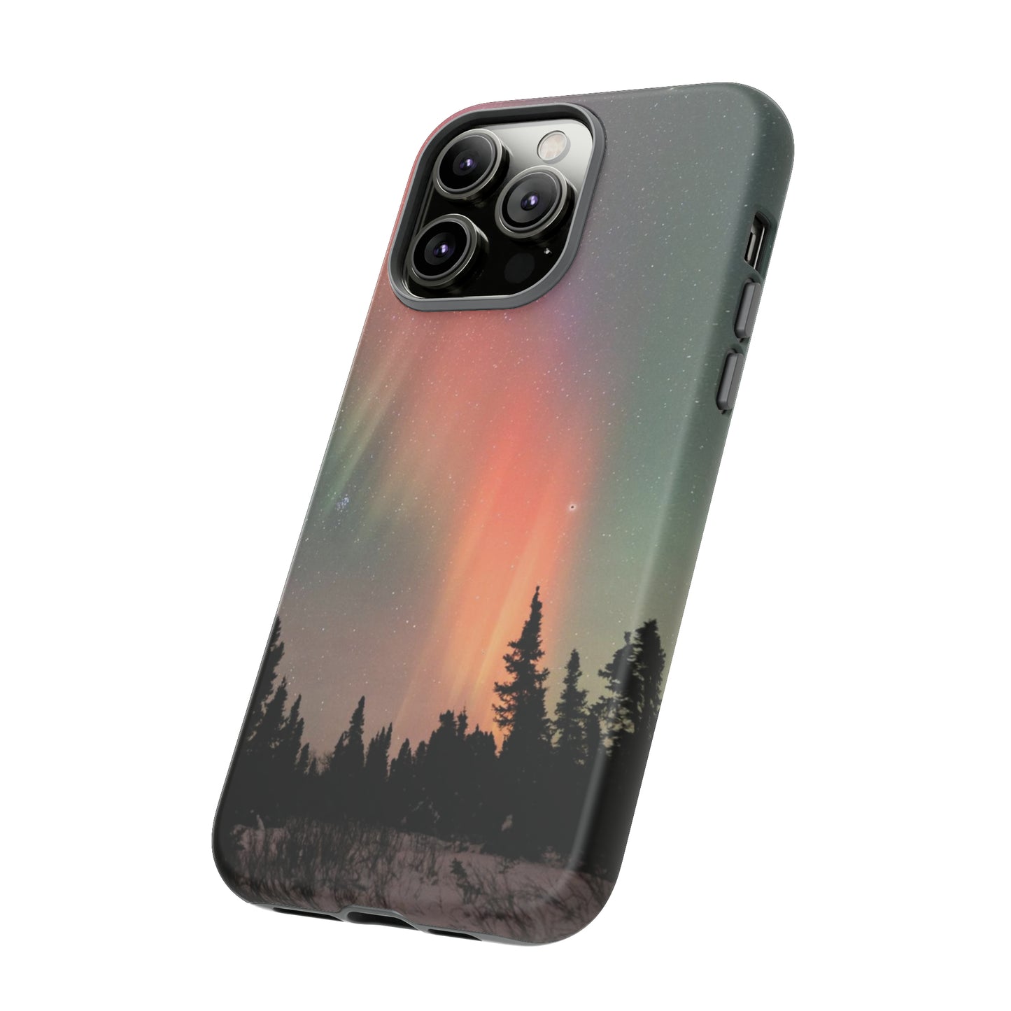 Red Aurora Tough Phone Case