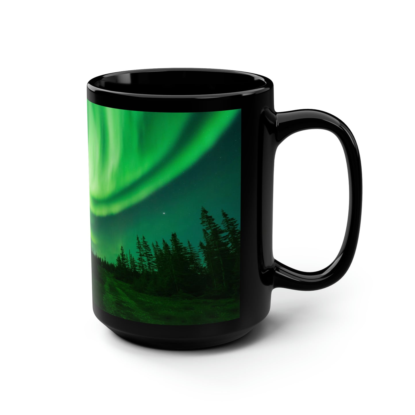 Aurora Borealis Mug, 15oz