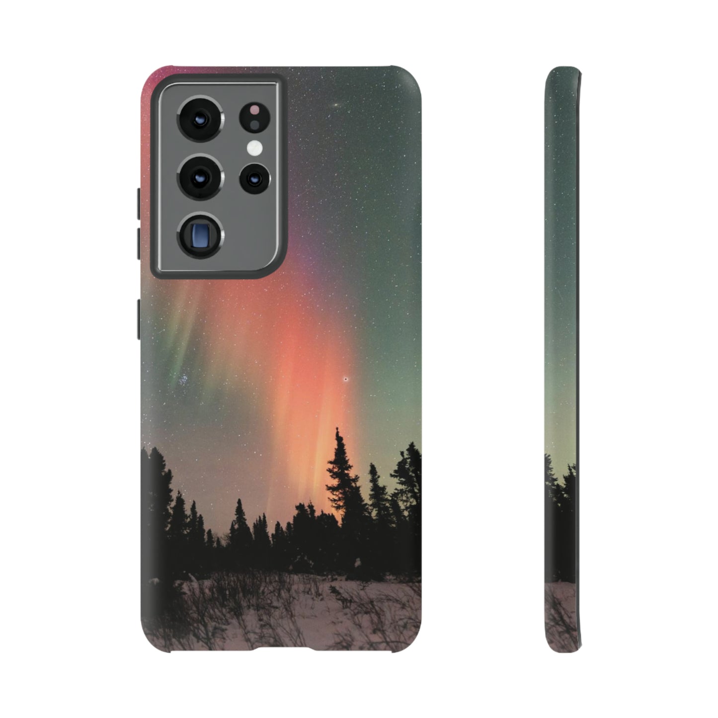 Red Aurora Tough Phone Case