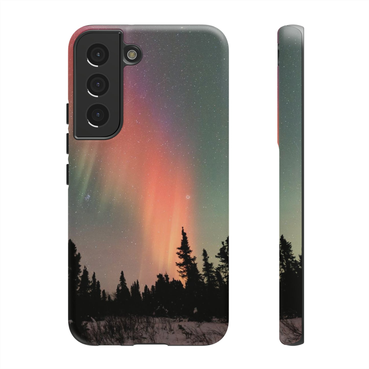 Red Aurora Tough Phone Case