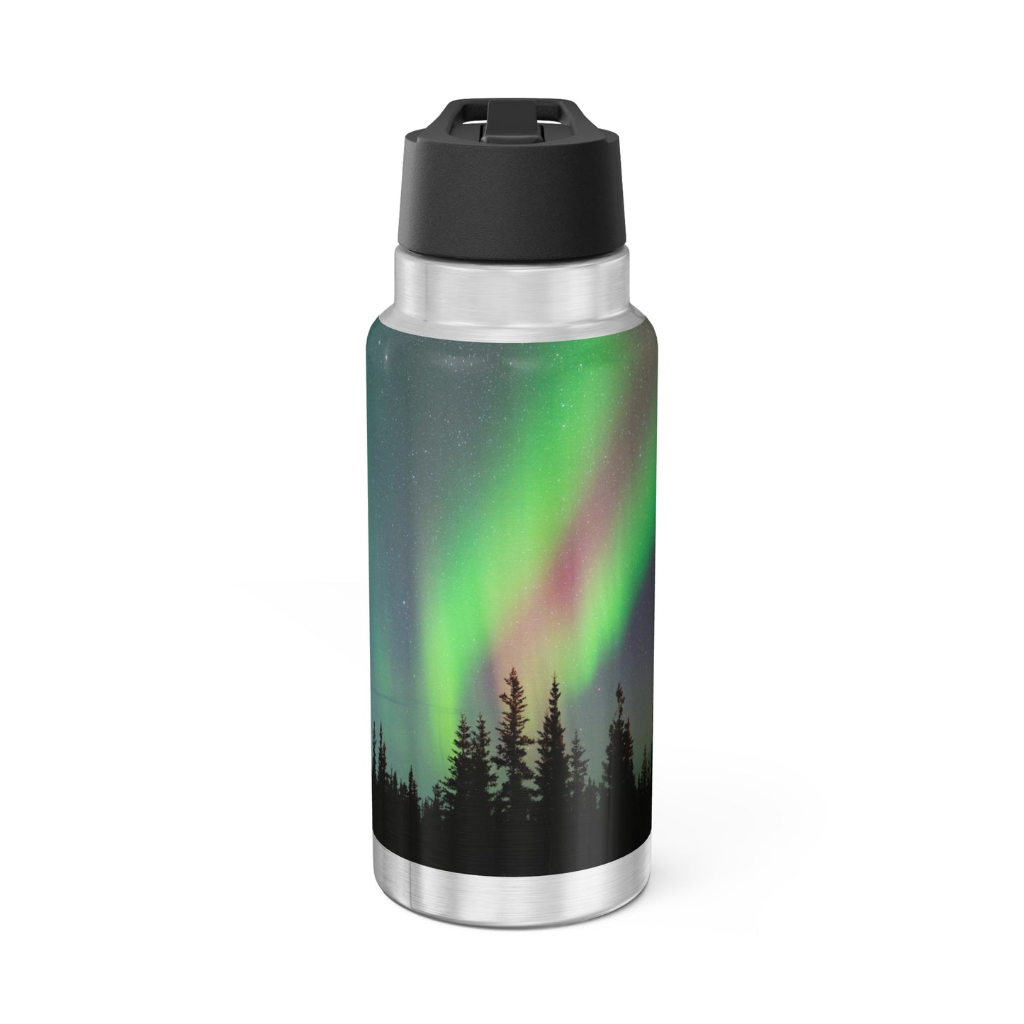 Aurora Borealis Gator Tumbler, 32oz