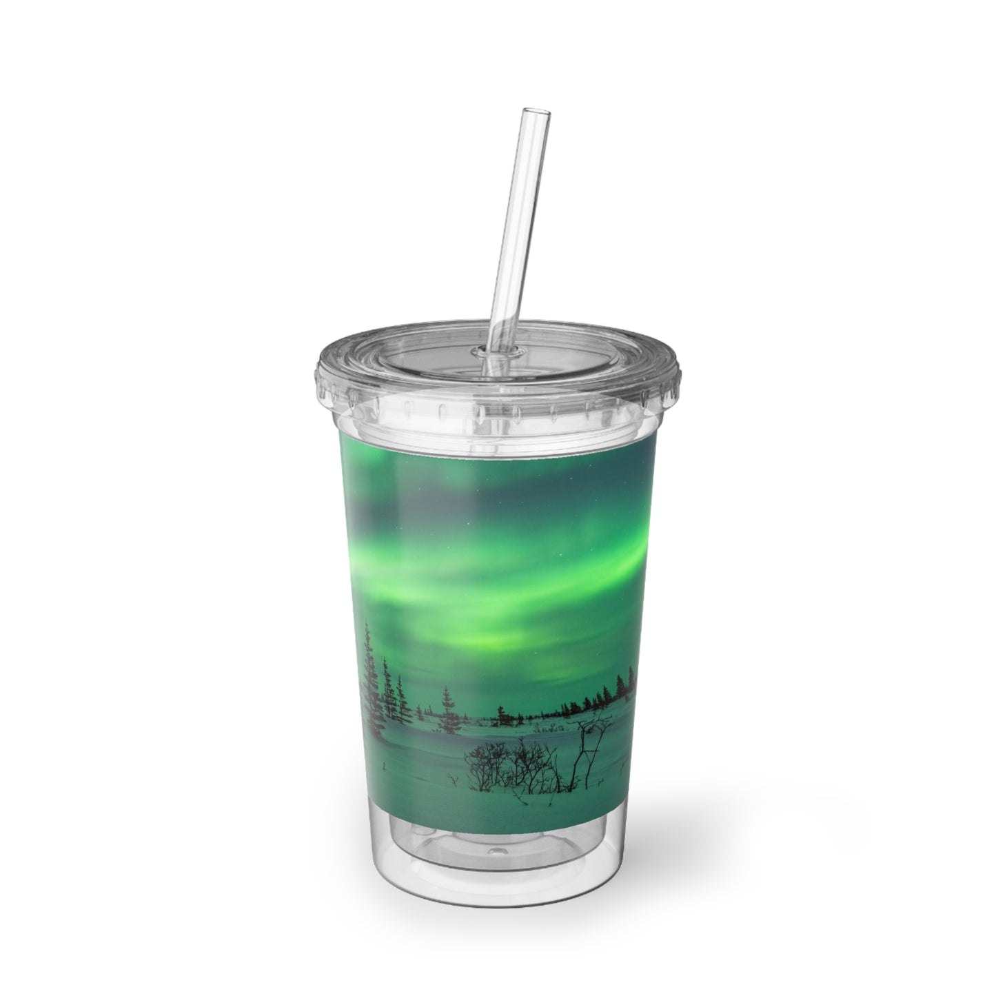 Aurora Borealis Suave Acrylic Cup