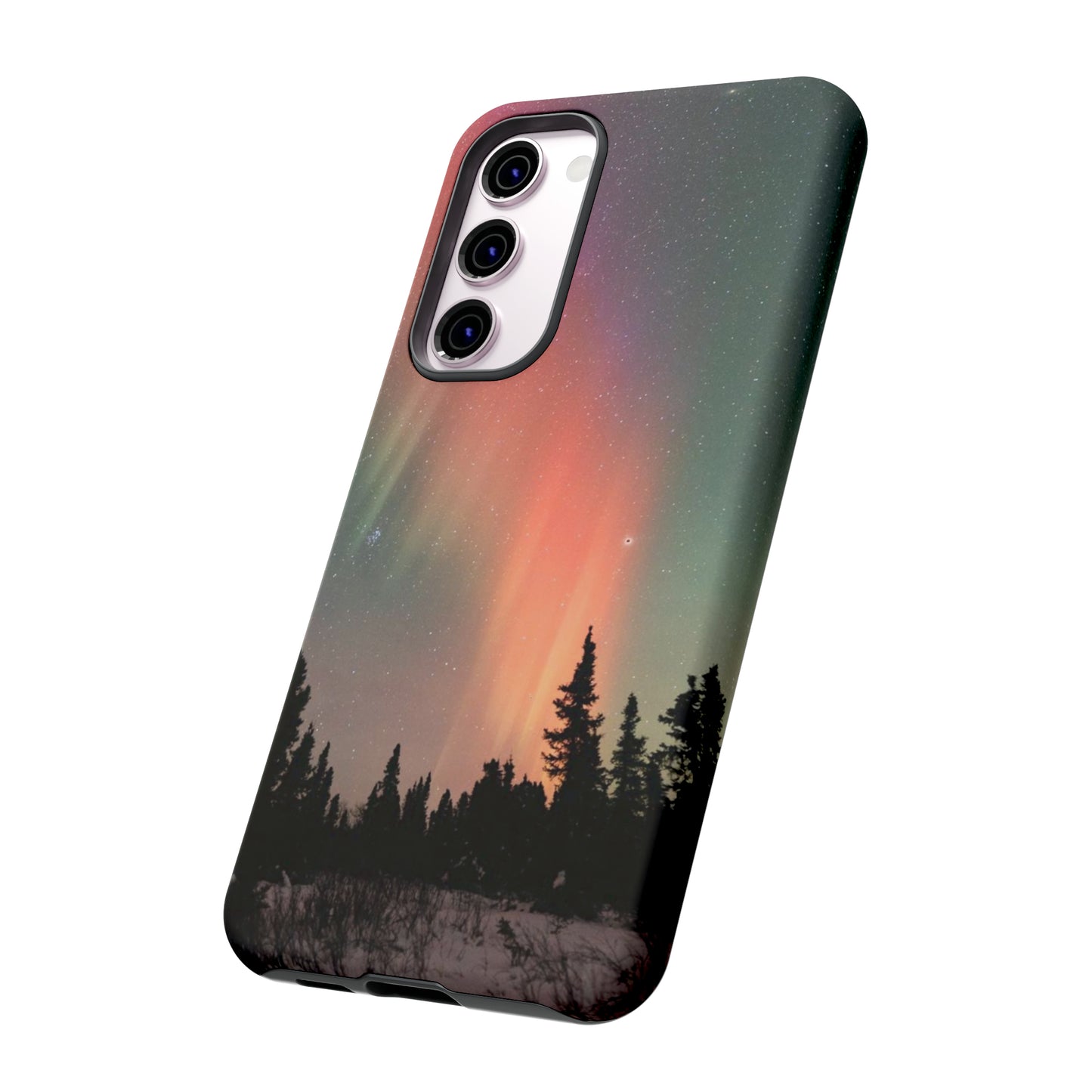 Red Aurora Tough Phone Case