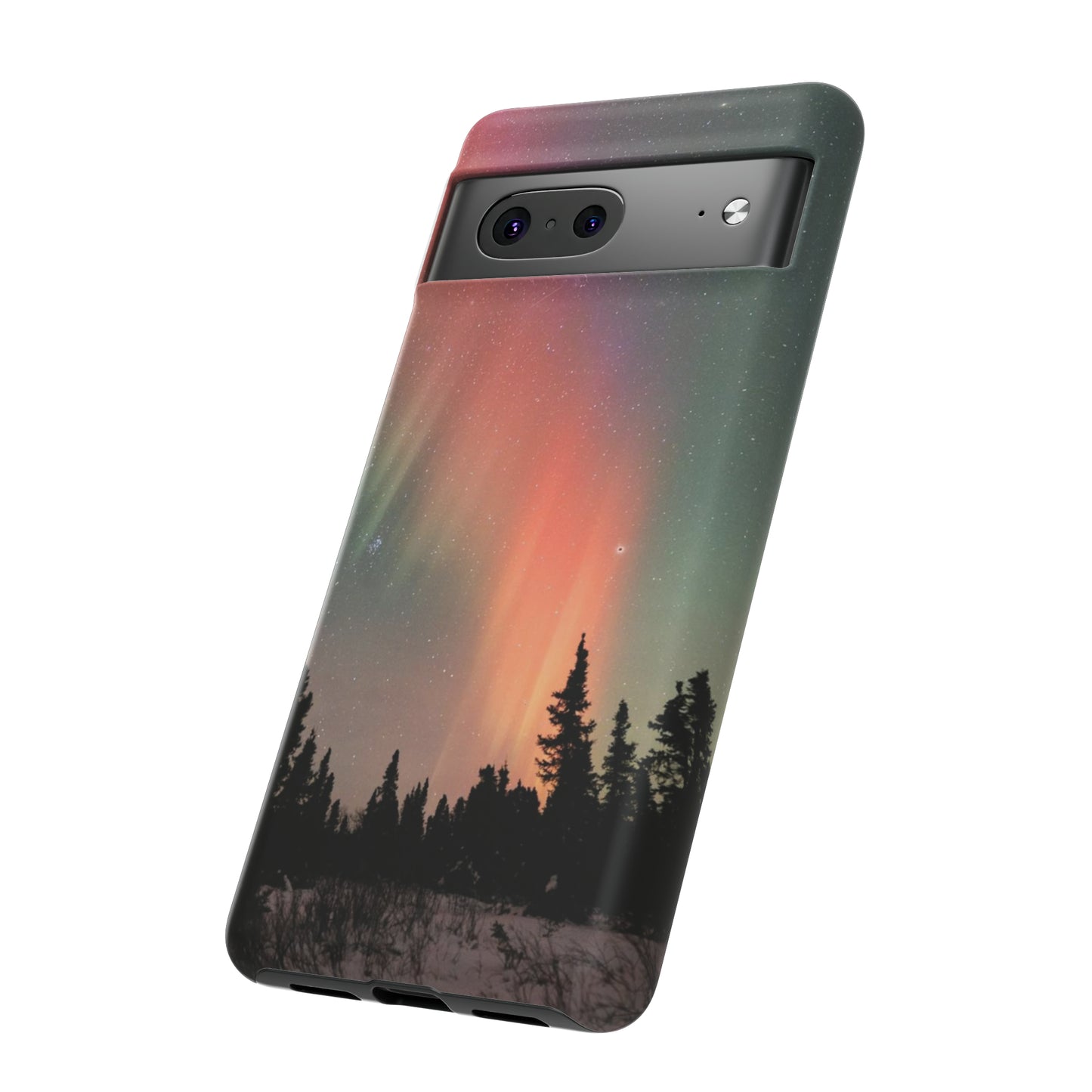 Red Aurora Tough Phone Case