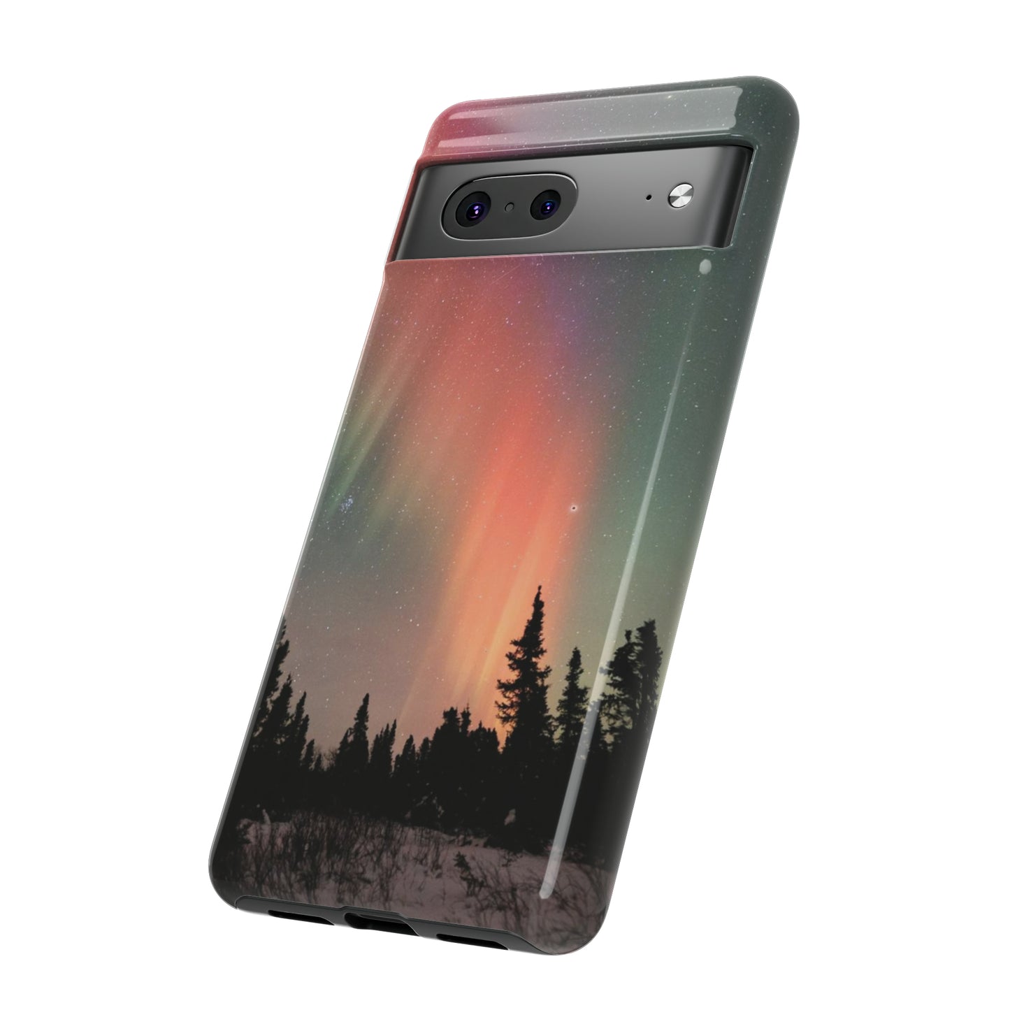 Red Aurora Tough Phone Case