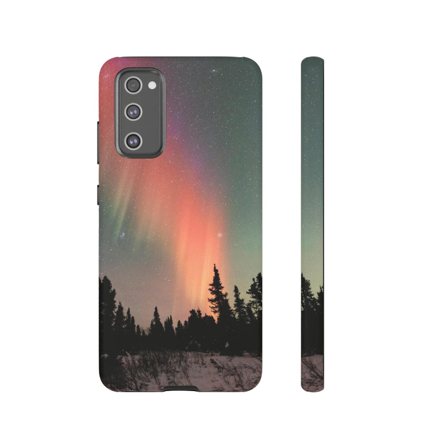 Red Aurora Tough Phone Case