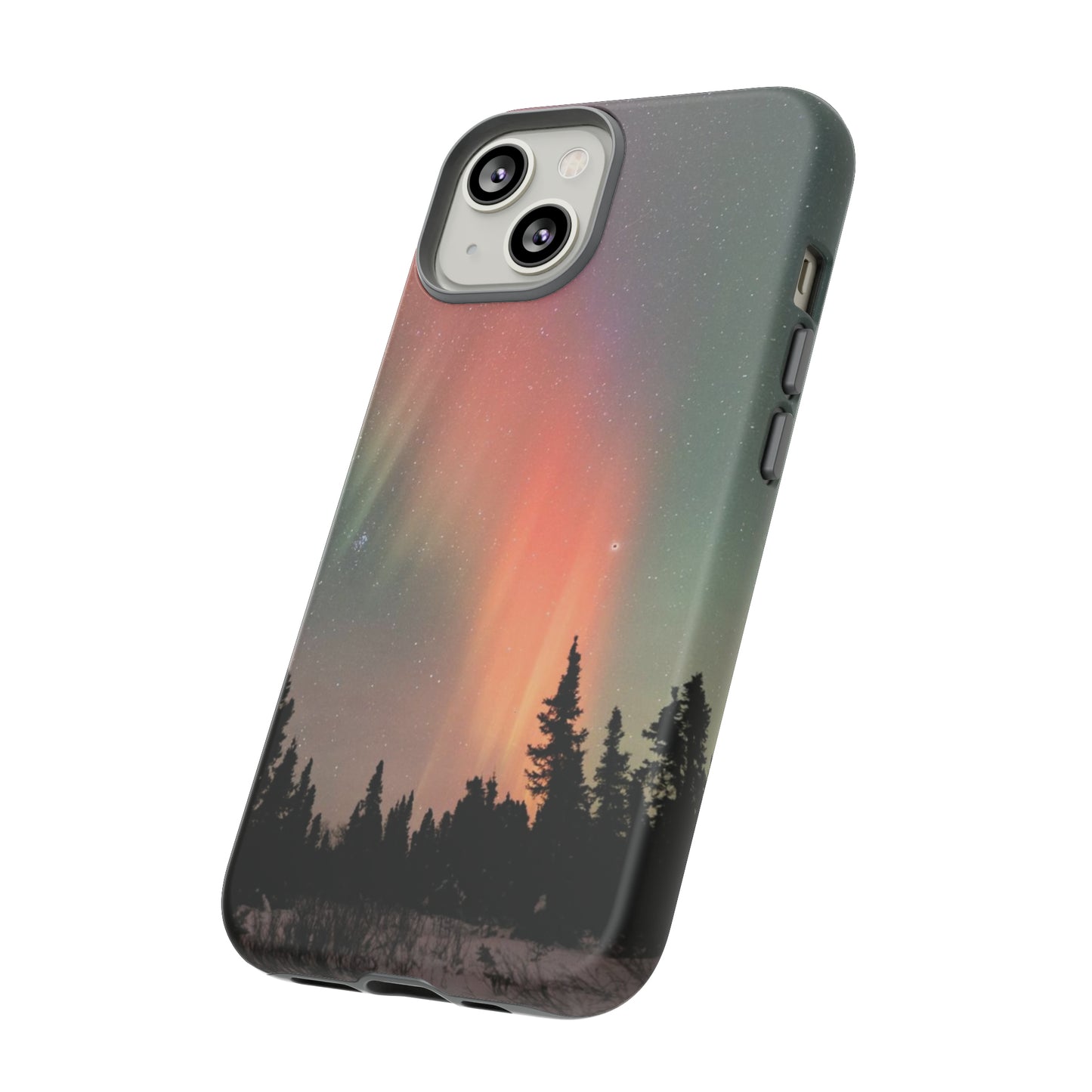Red Aurora Tough Phone Case