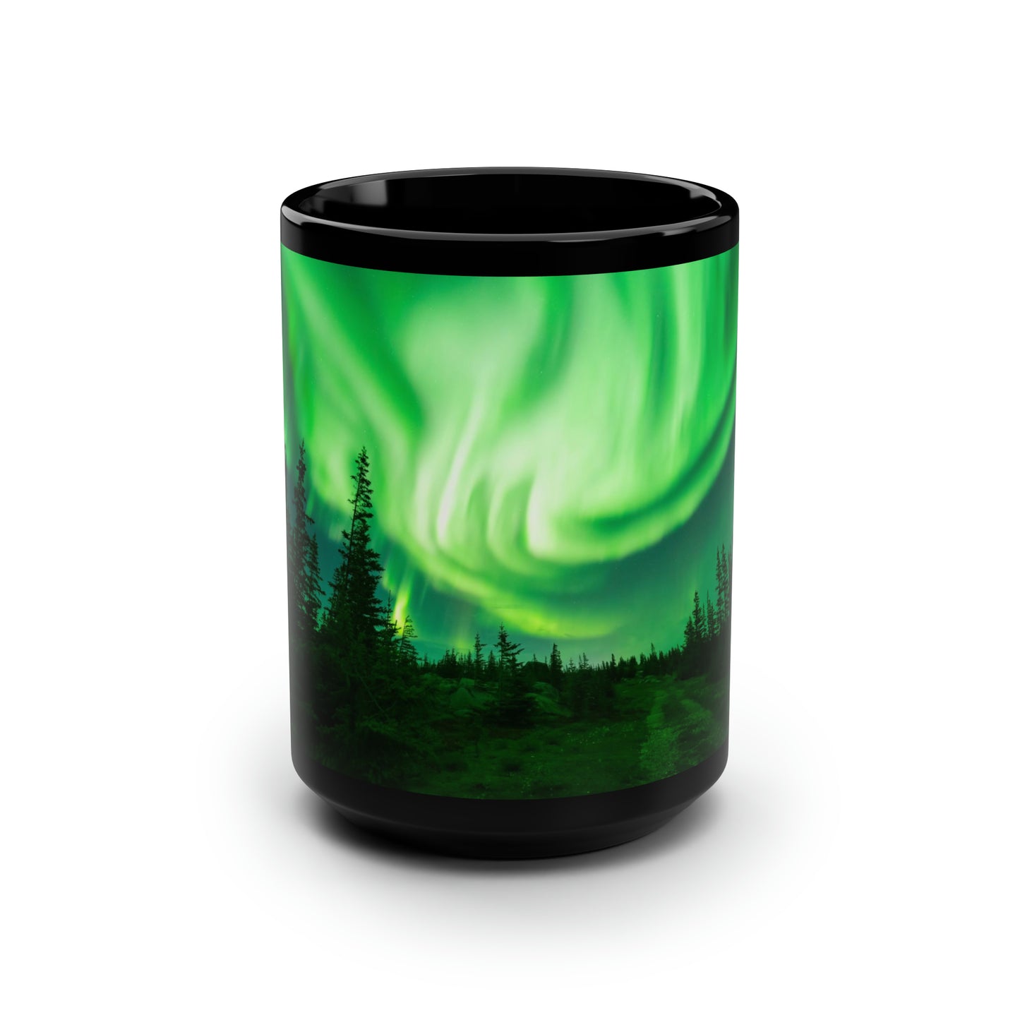 Aurora Borealis Mug, 15oz