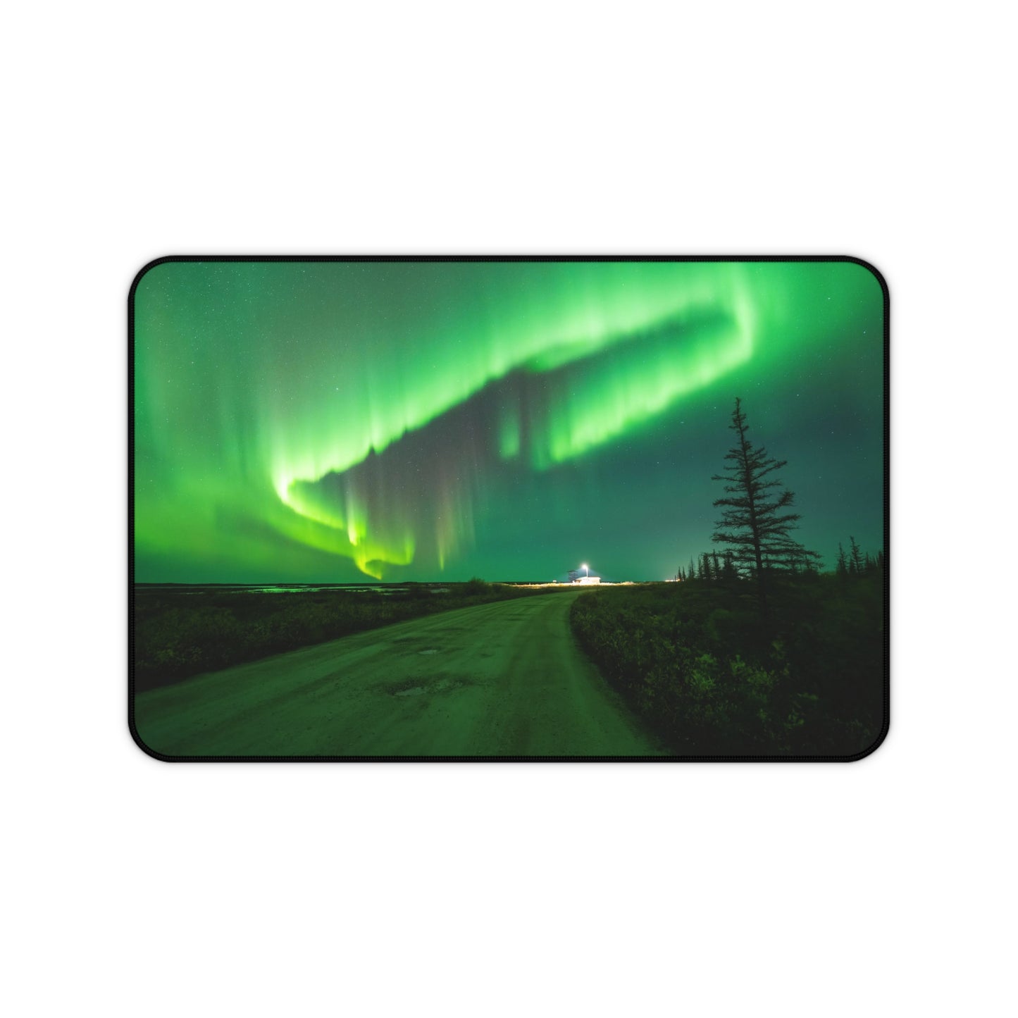 Aurora Borealis Desk Mat
