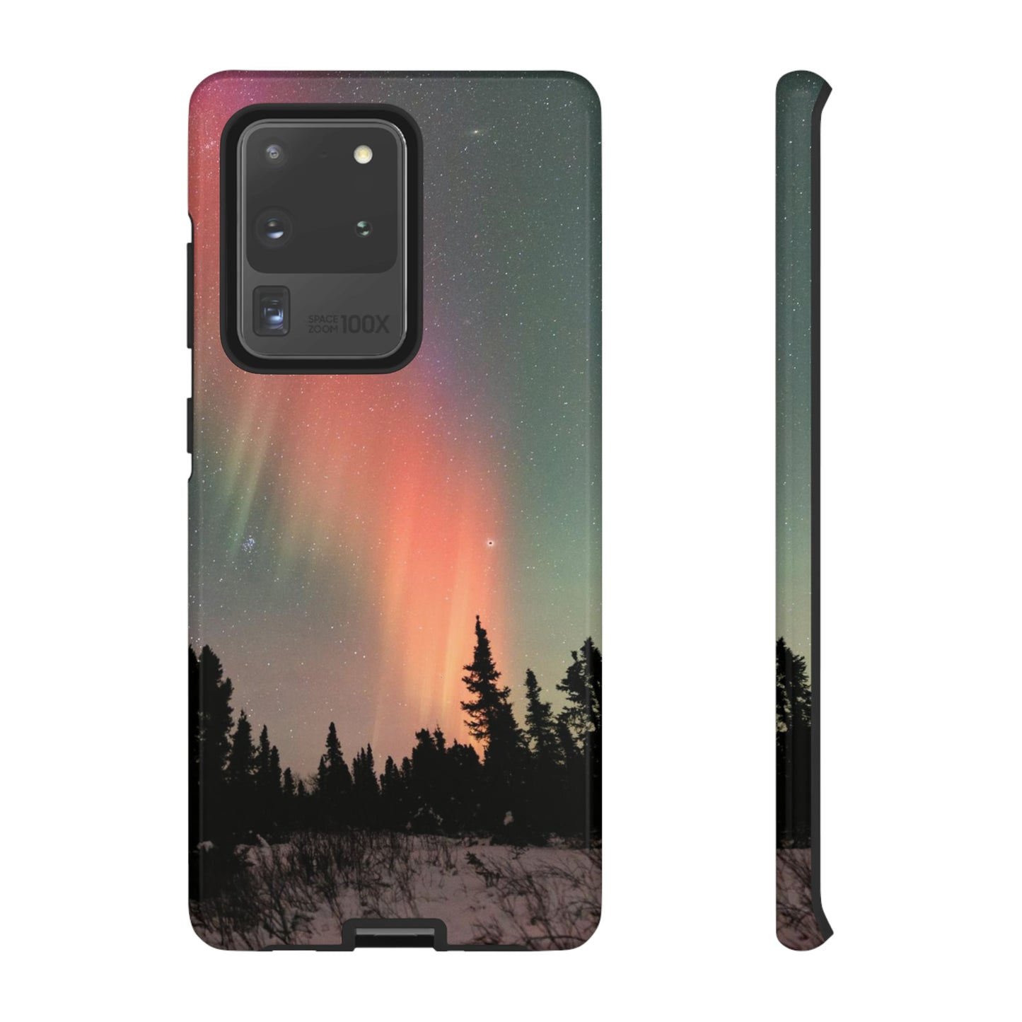 Red Aurora Tough Phone Case