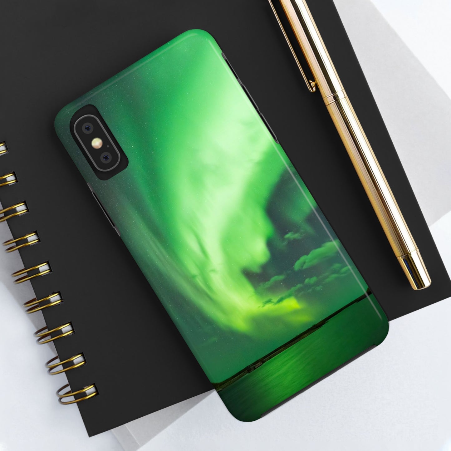 Aurora Borealis Tough Phone Case