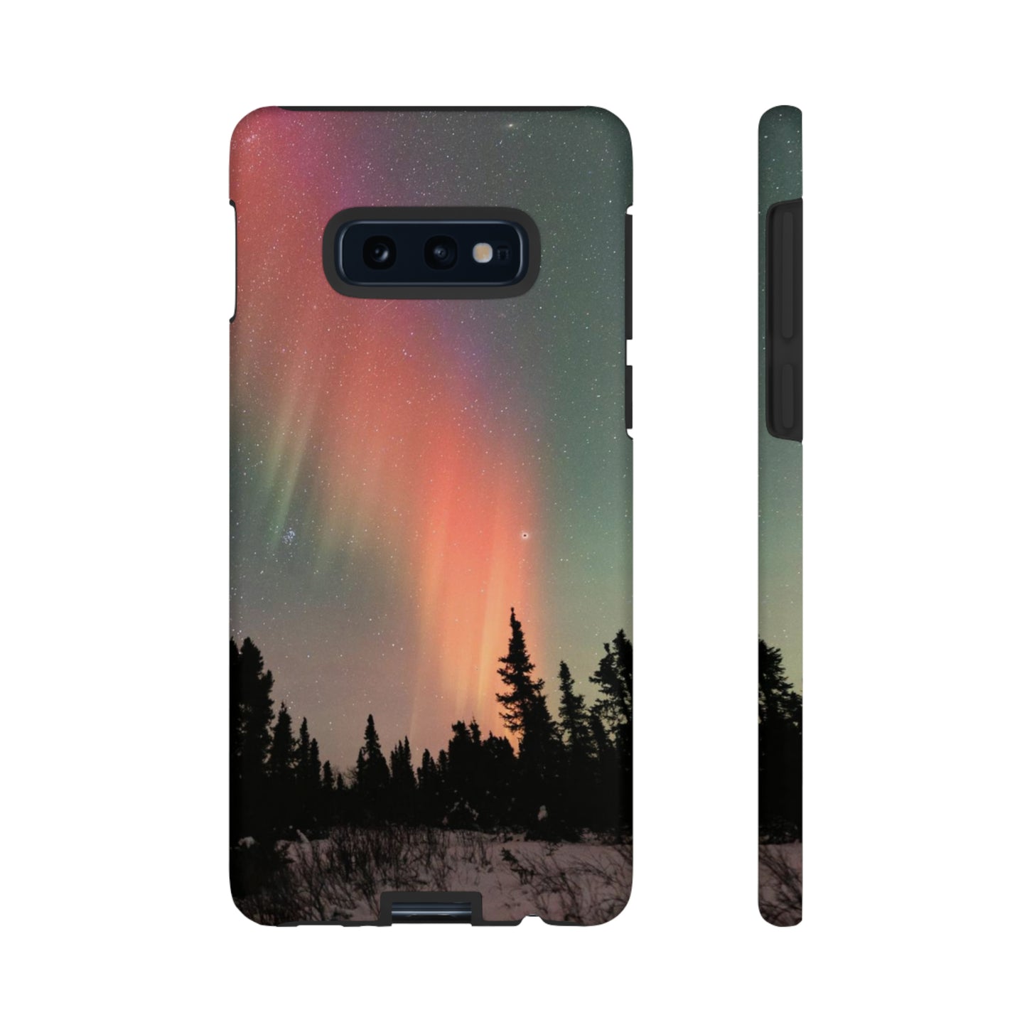 Red Aurora Tough Phone Case