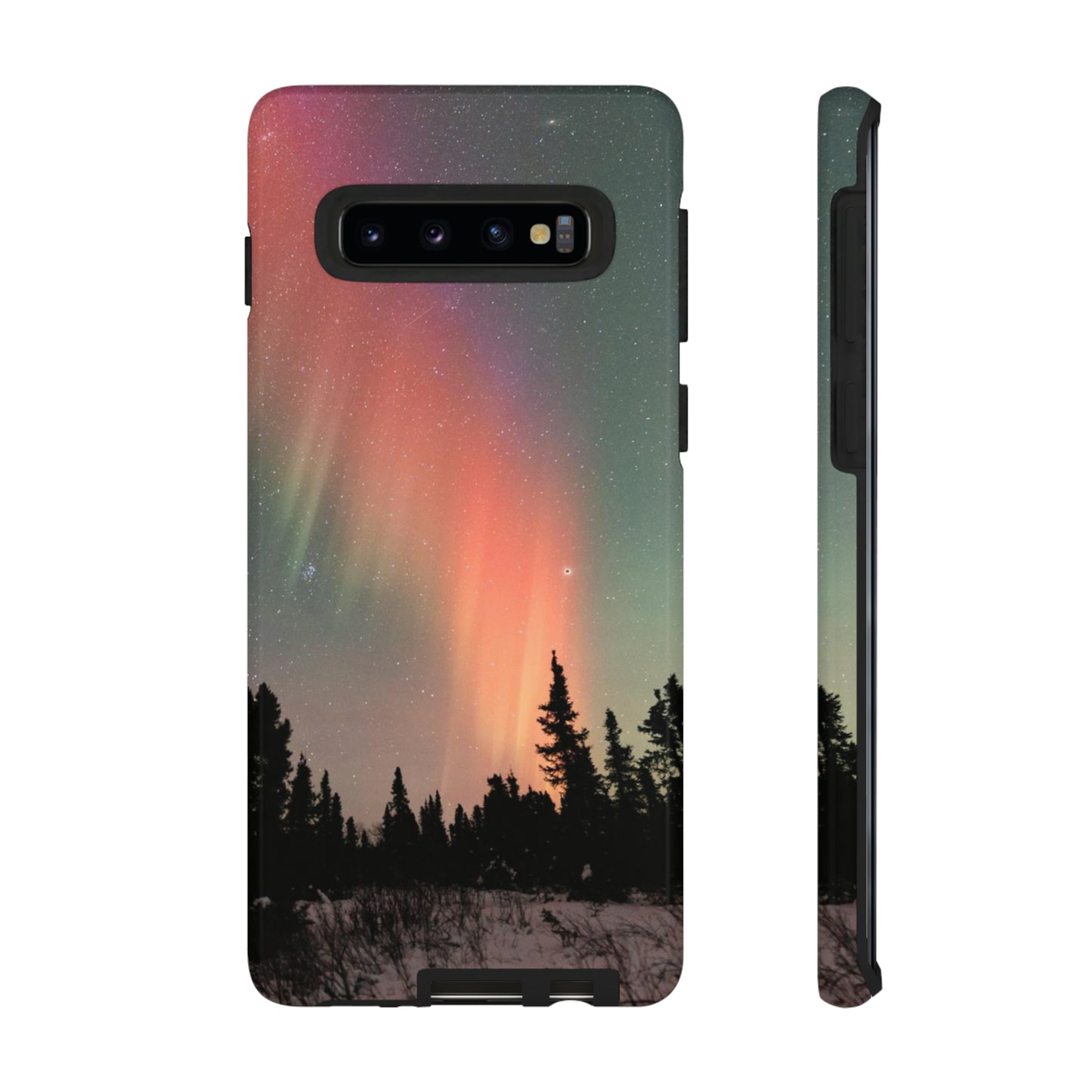 Red Aurora Tough Phone Case