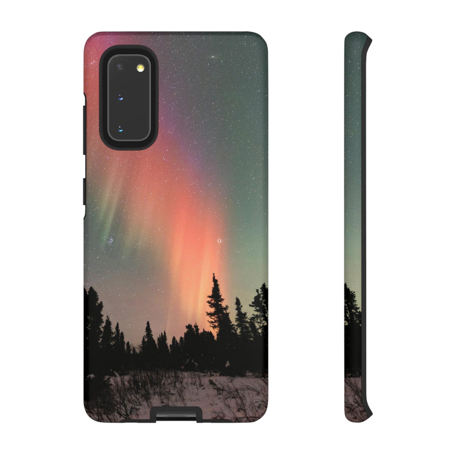 Red Aurora Tough Phone Case