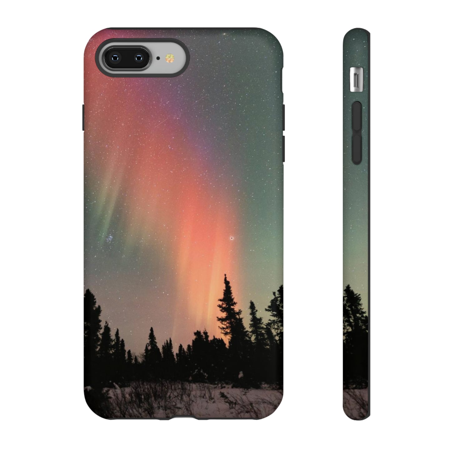 Red Aurora Tough Phone Case