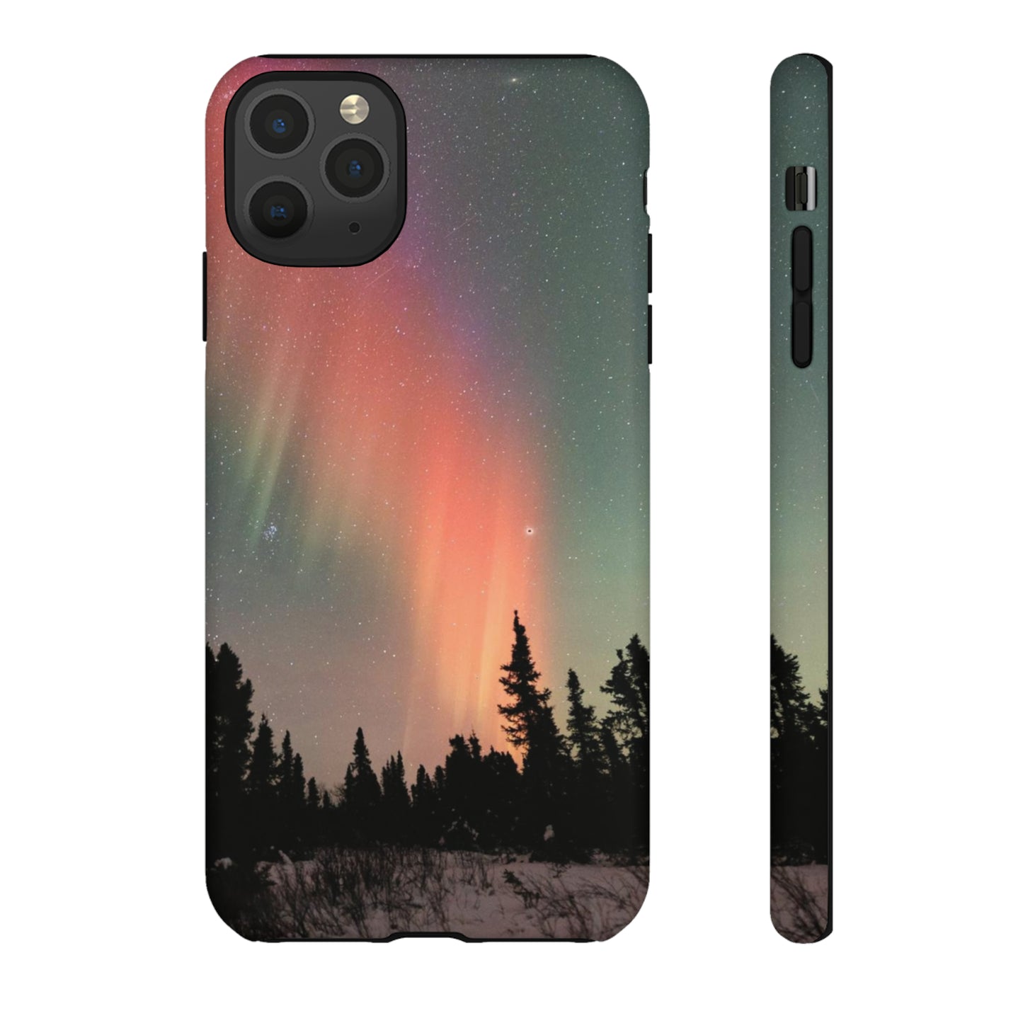 Red Aurora Tough Phone Case