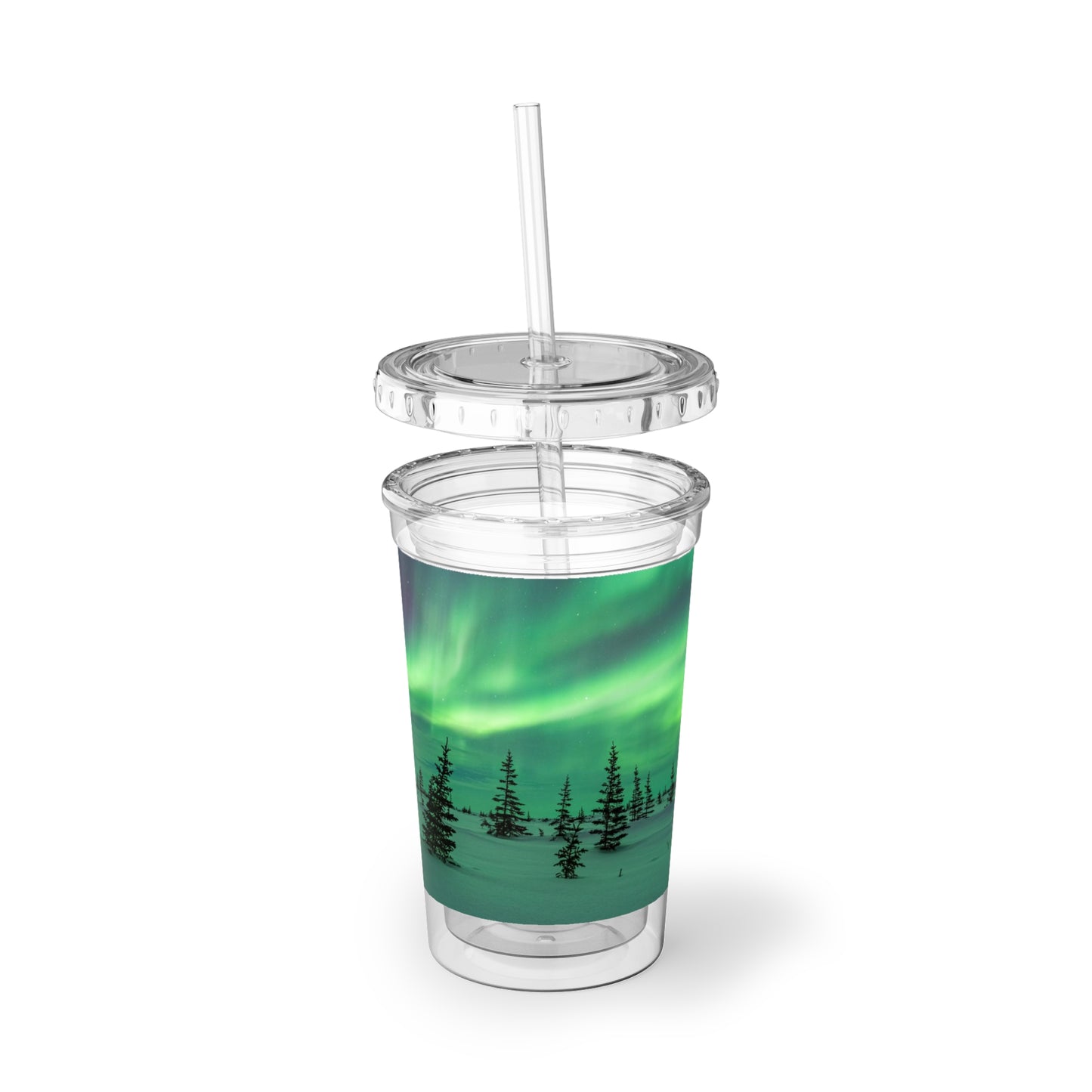Aurora Borealis Suave Acrylic Cup