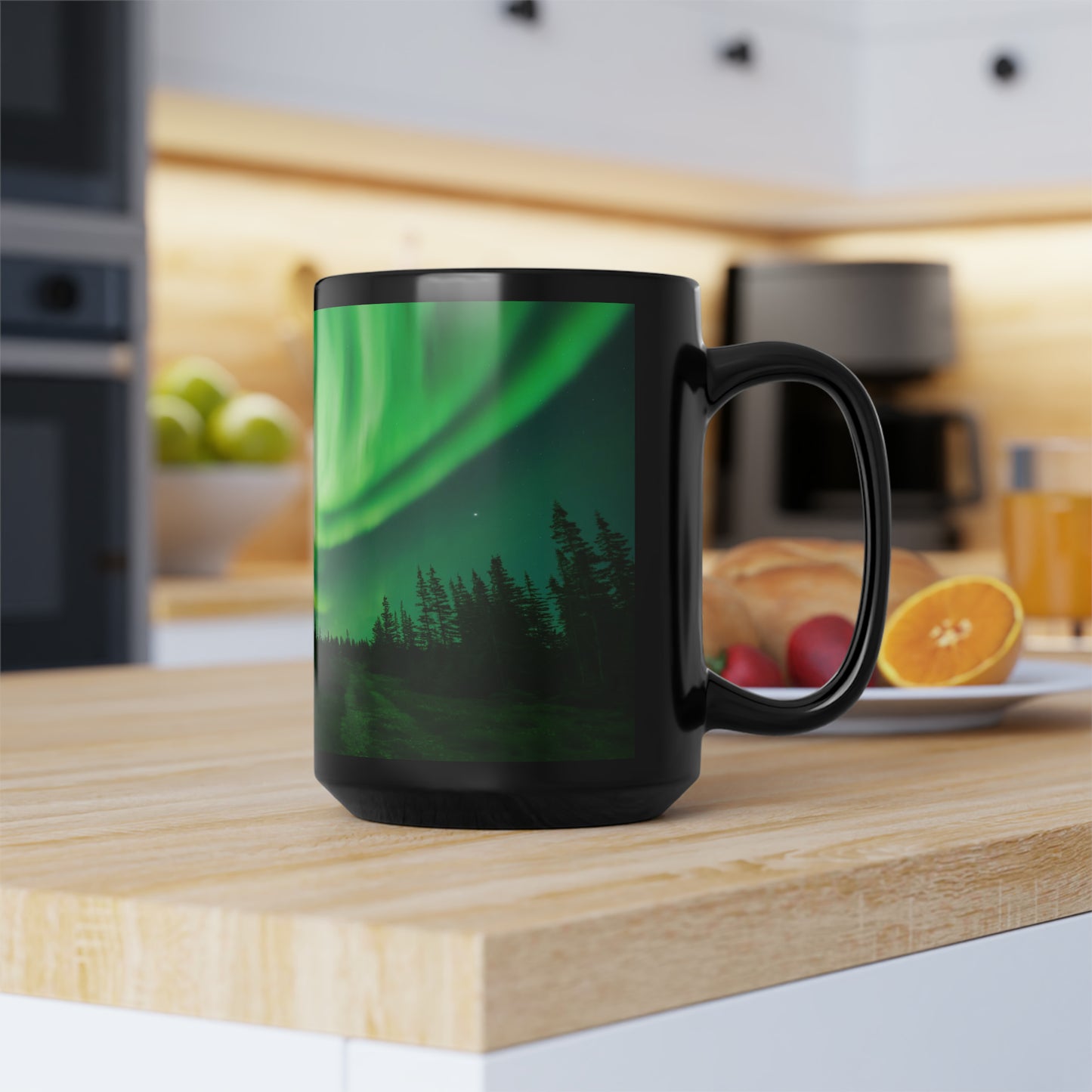 Aurora Borealis Mug, 15oz