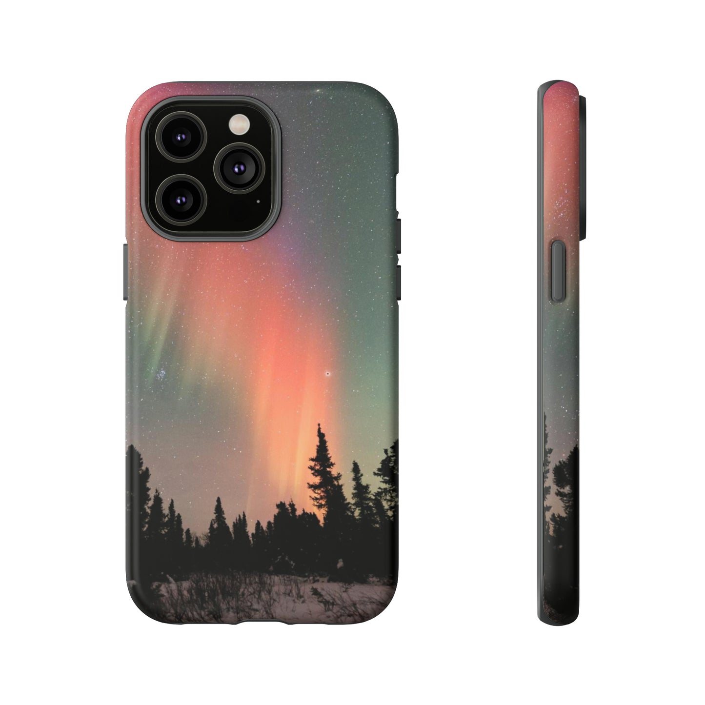 Red Aurora Tough Phone Case