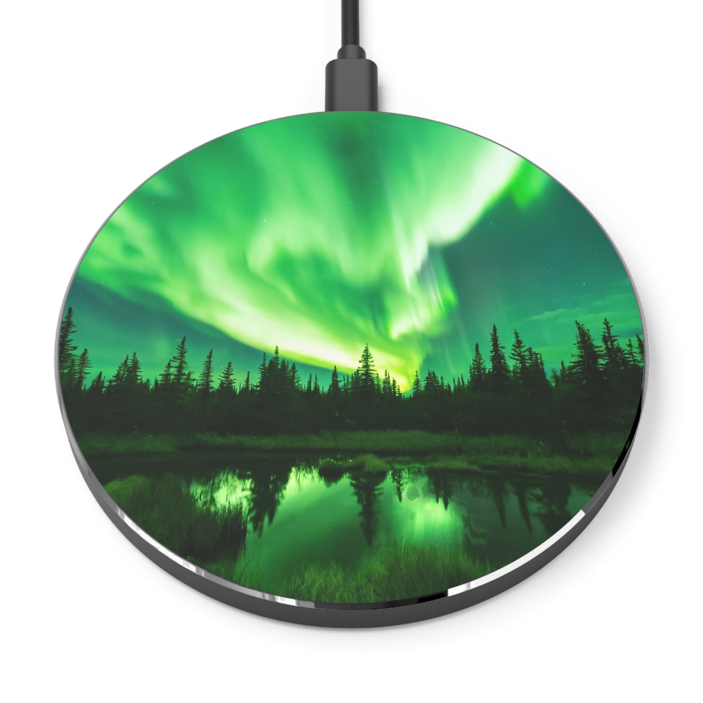 Aurora Borealis Wireless Charger