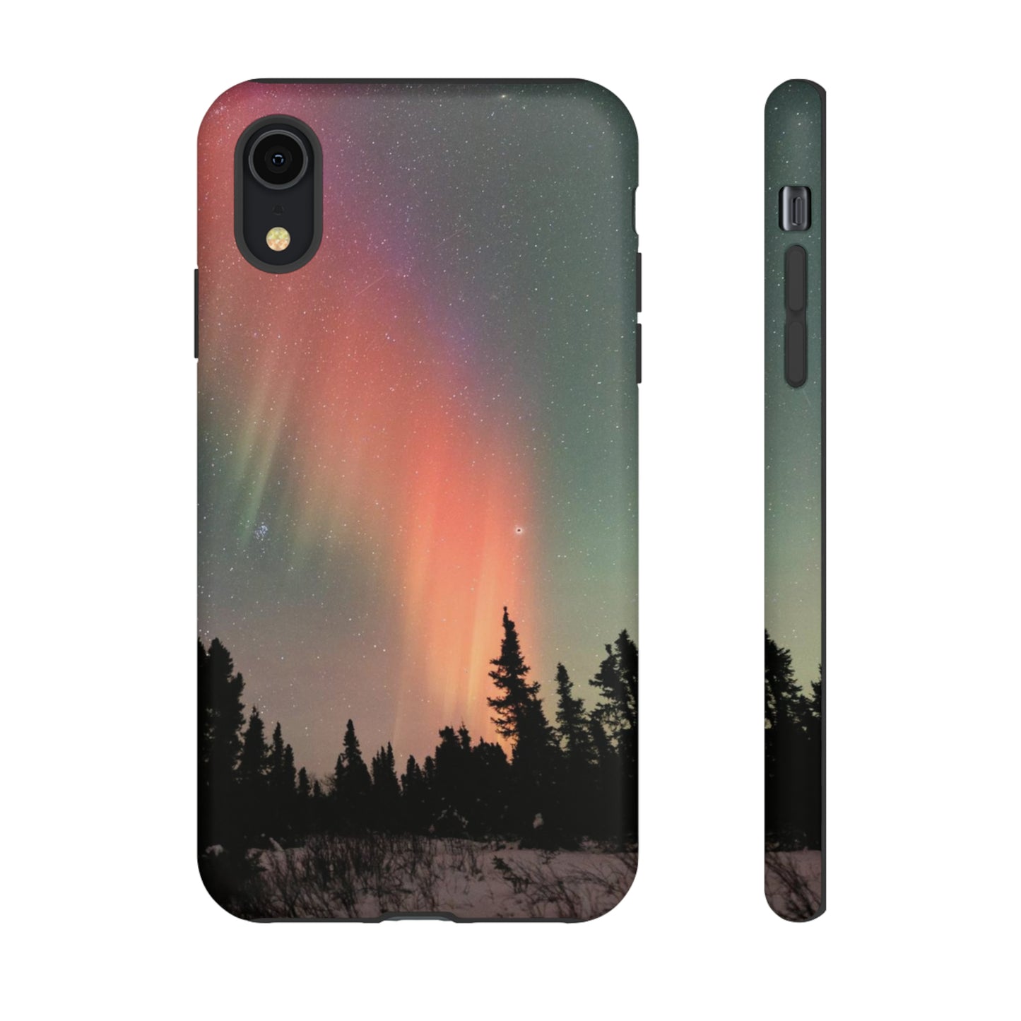 Red Aurora Tough Phone Case