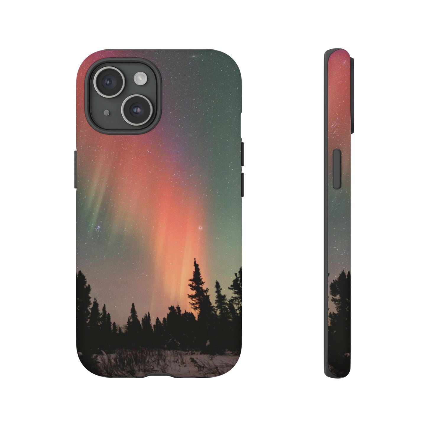 Red Aurora Tough Phone Case