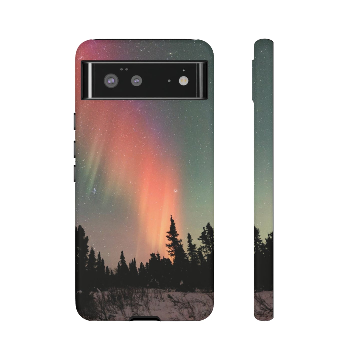 Red Aurora Tough Phone Case