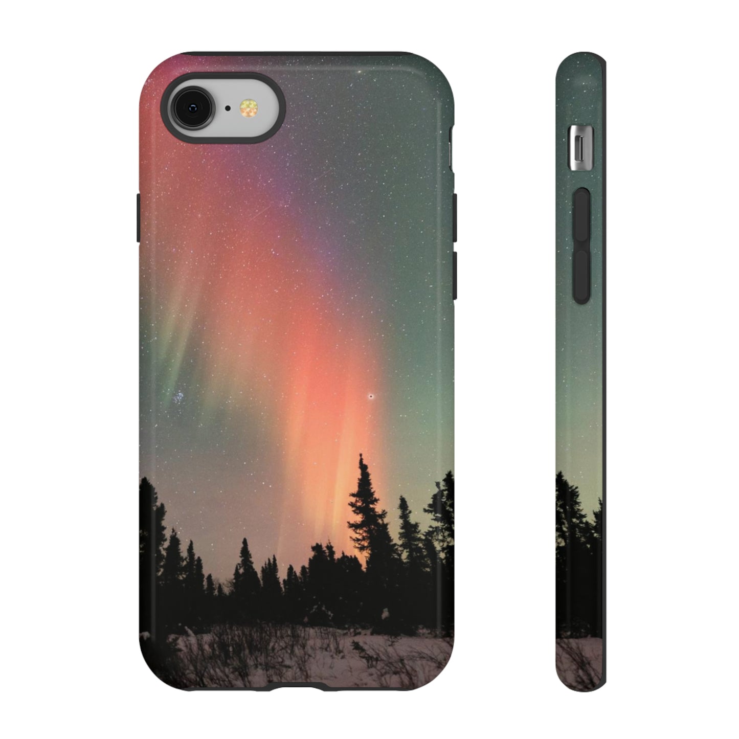Red Aurora Tough Phone Case
