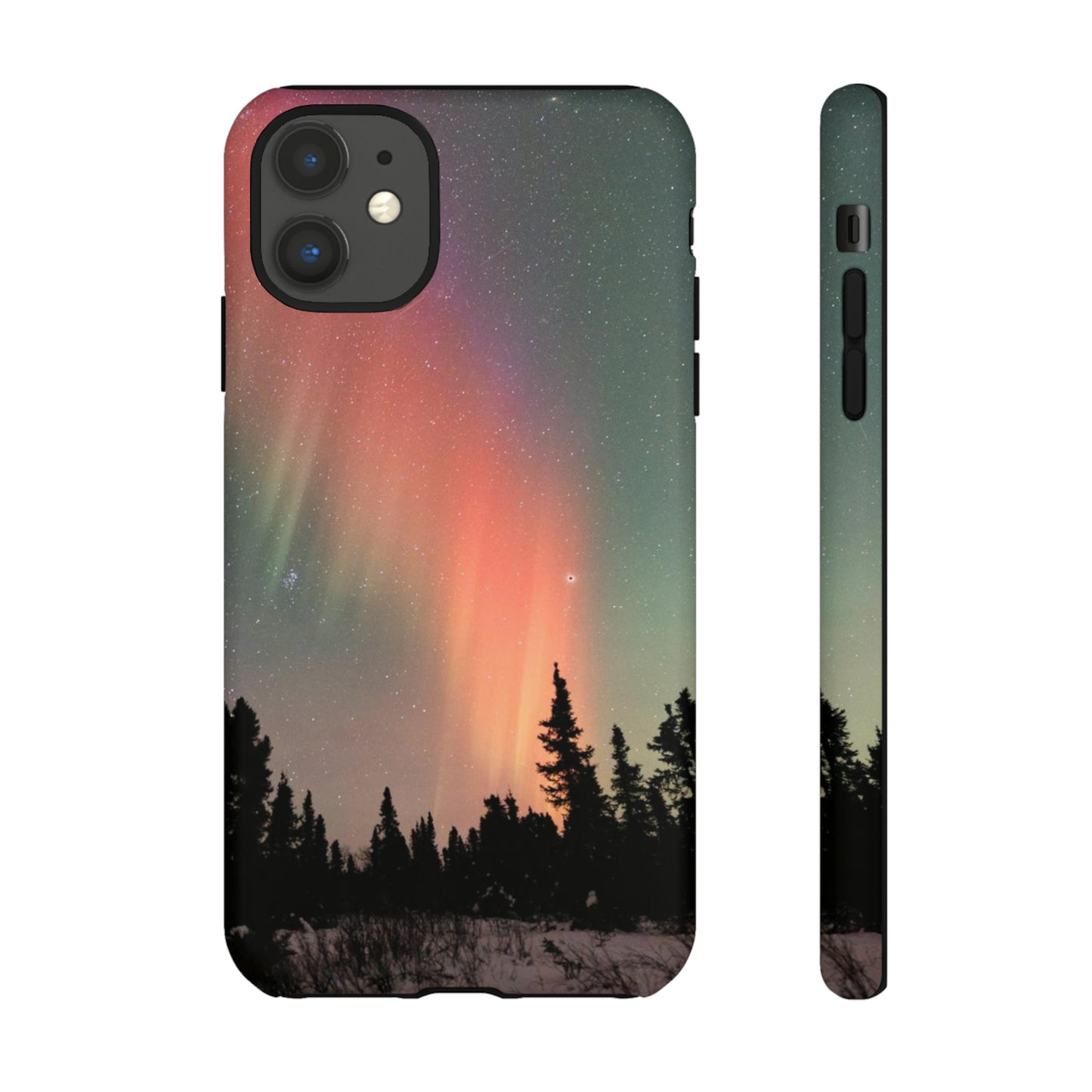 Red Aurora Tough Phone Case