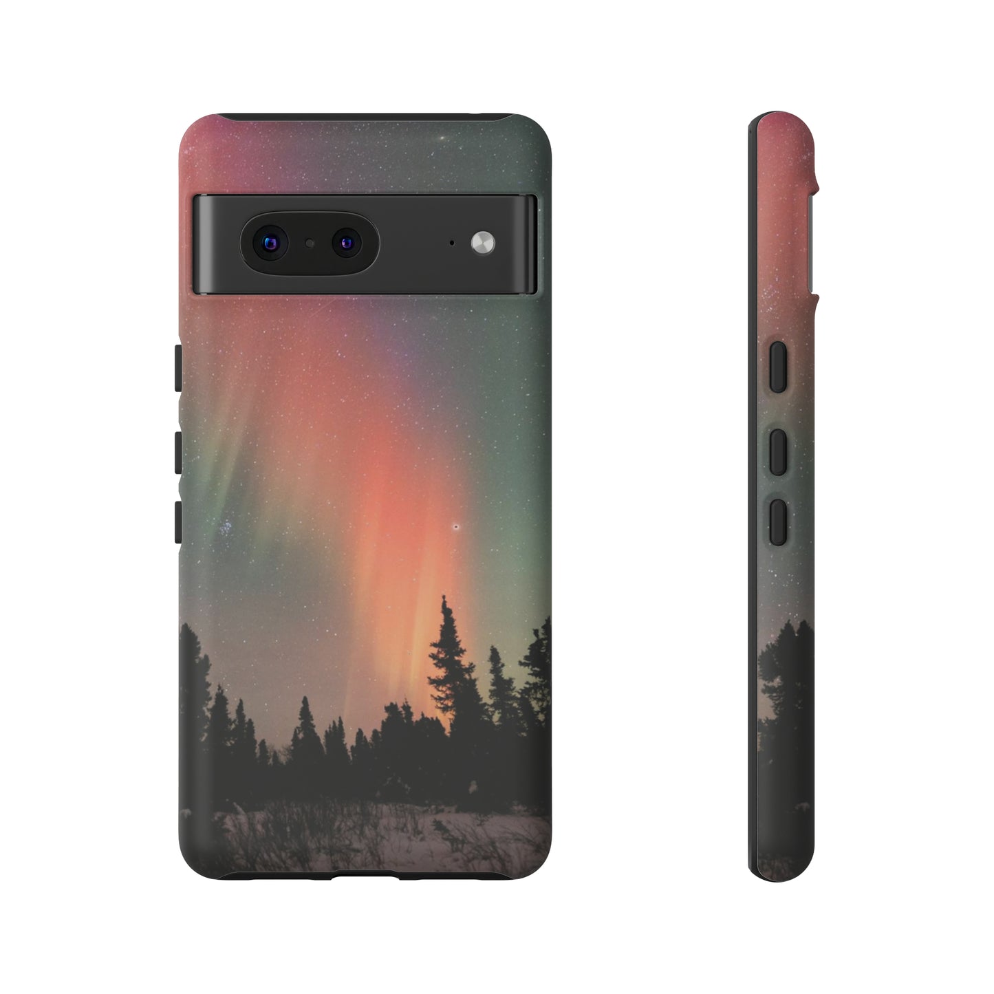Red Aurora Tough Phone Case