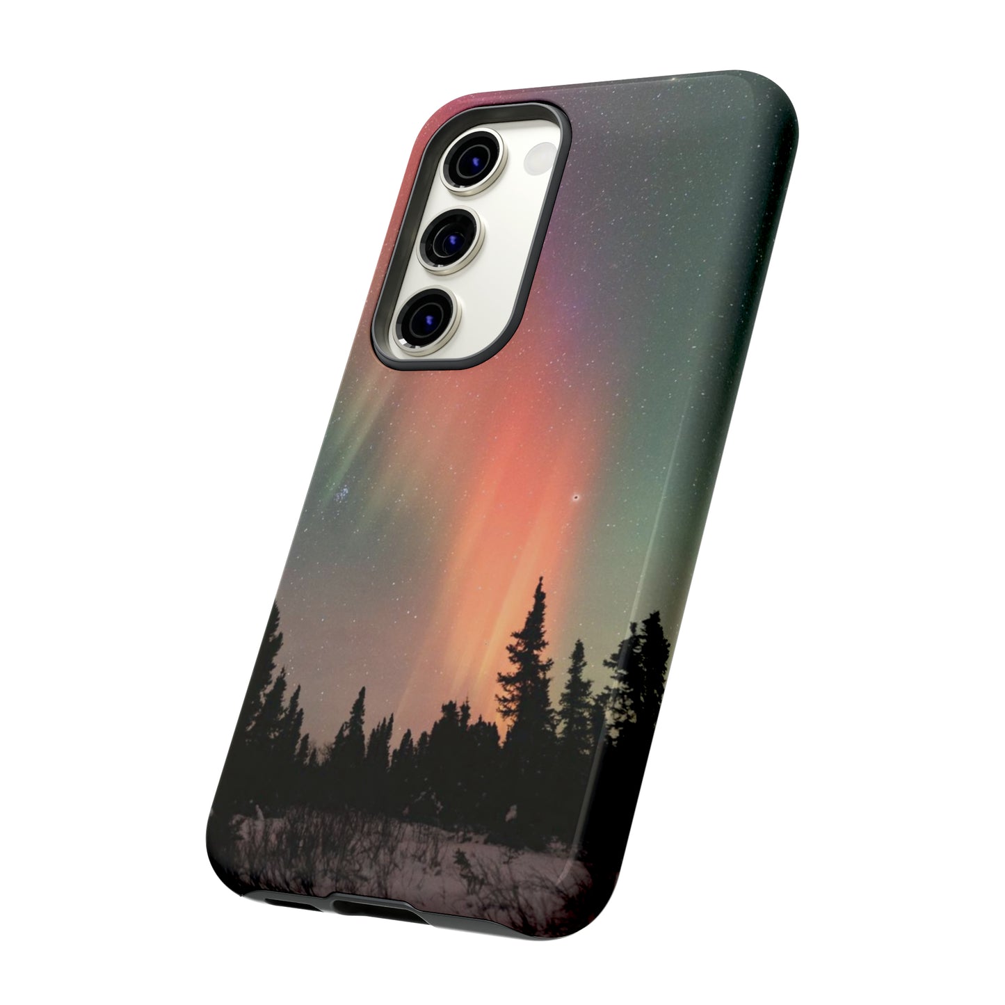 Red Aurora Tough Phone Case
