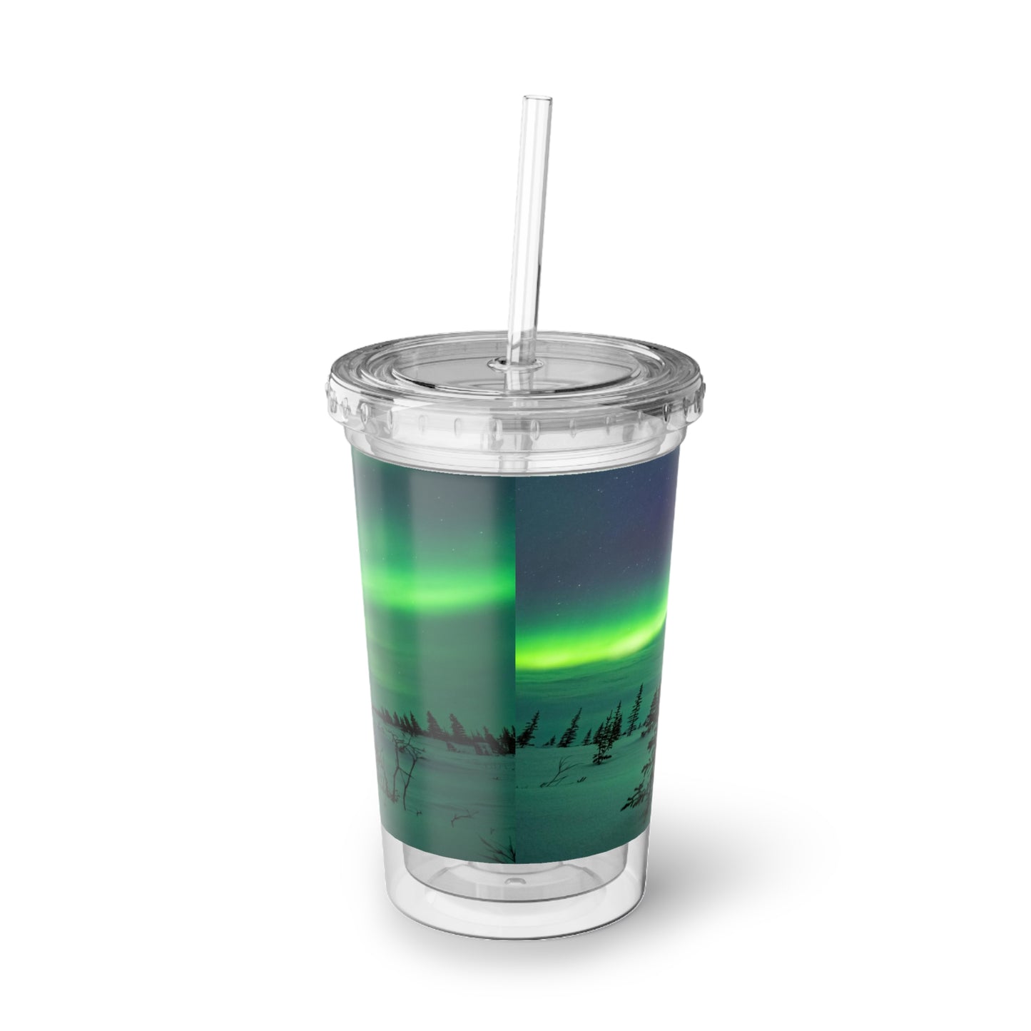 Aurora Borealis Suave Acrylic Cup