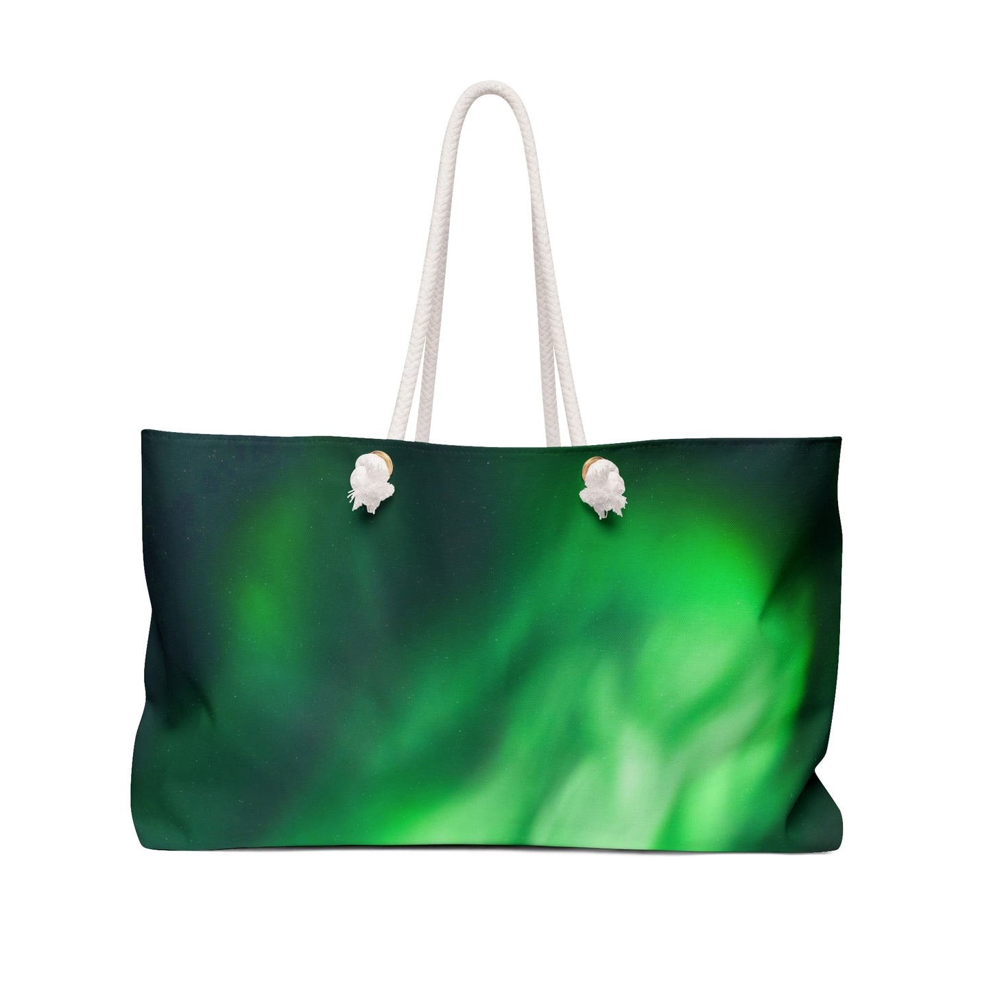 Aurora Borealis Corona Pattern Weekender Bag
