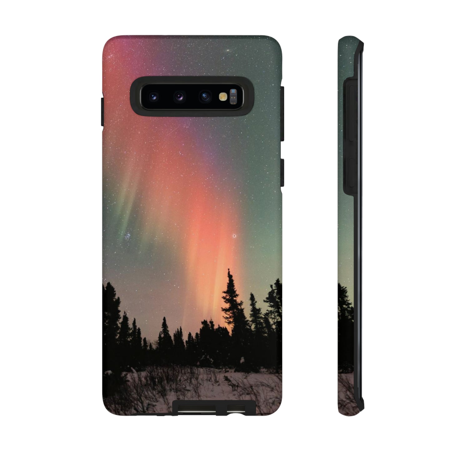 Red Aurora Tough Phone Case