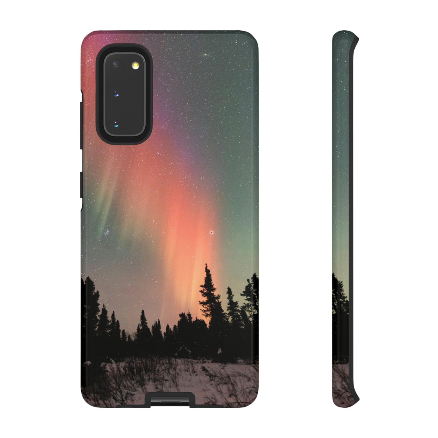 Red Aurora Tough Phone Case