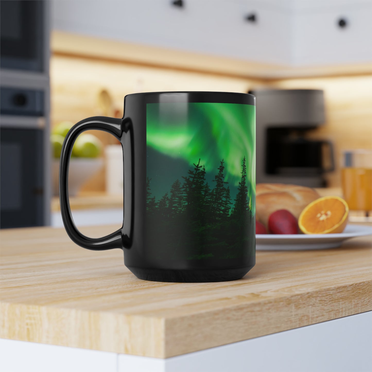 Aurora Borealis Mug, 15oz