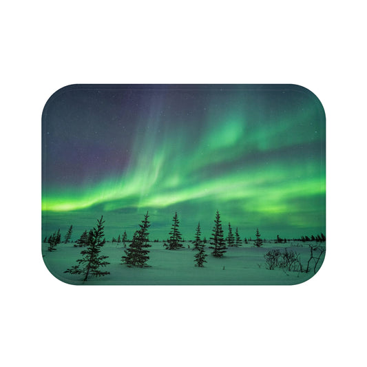 Aurora Borealis Bath Mat