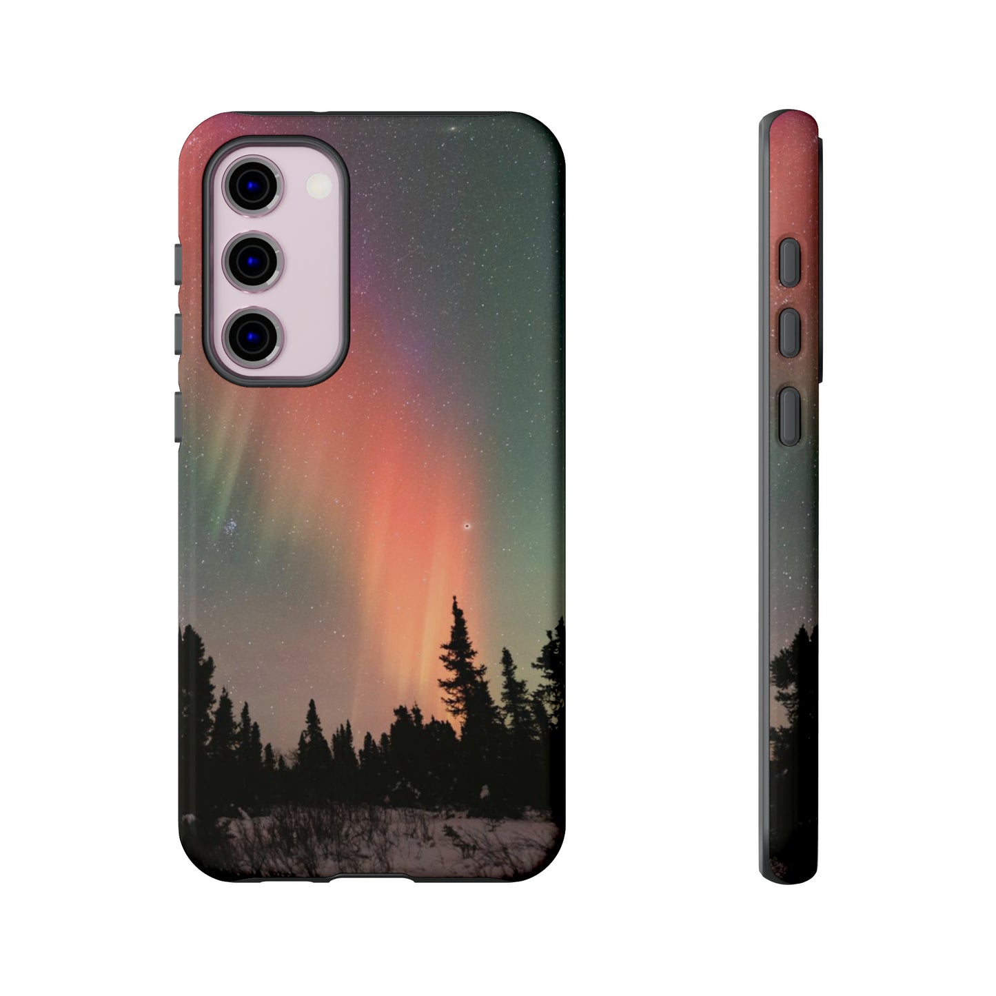 Red Aurora Tough Phone Case