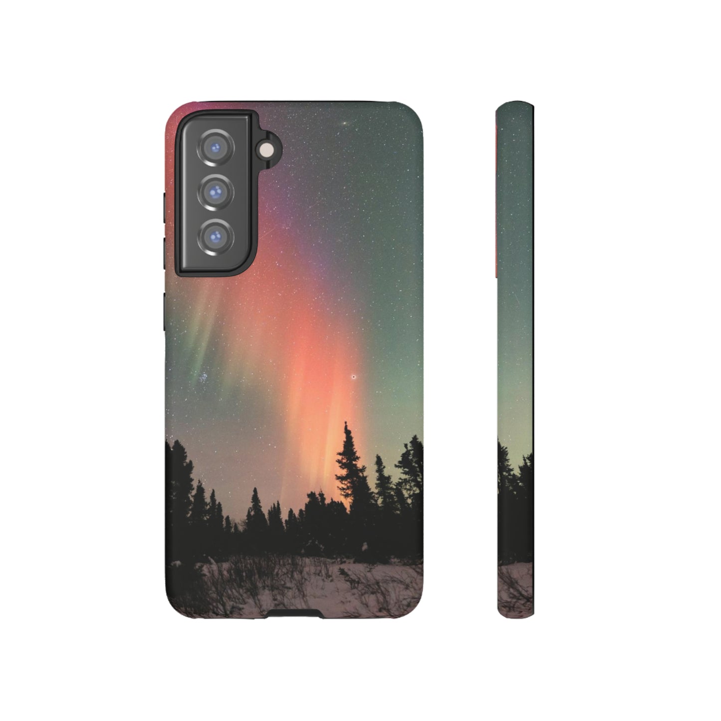 Red Aurora Tough Phone Case