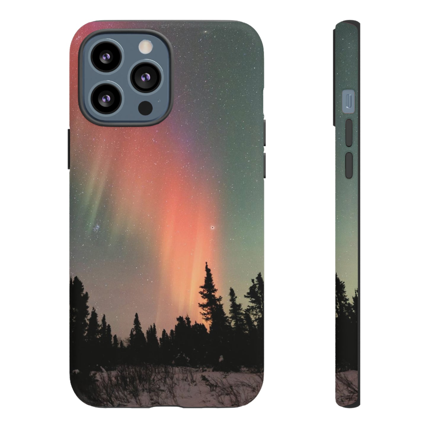 Red Aurora Tough Phone Case