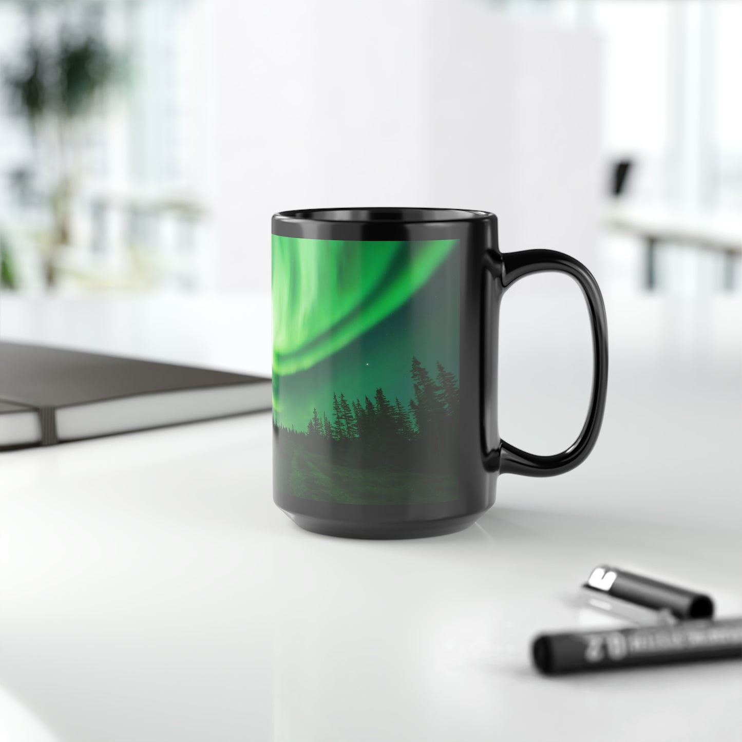 Aurora Borealis Mug, 15oz