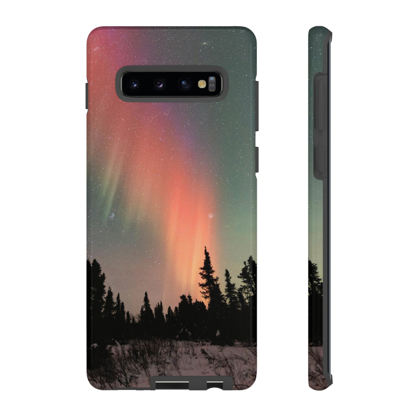 Red Aurora Tough Phone Case