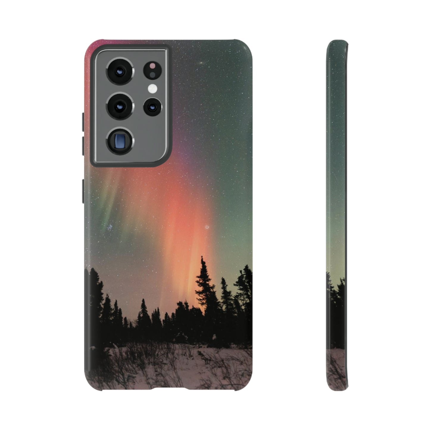 Red Aurora Tough Phone Case