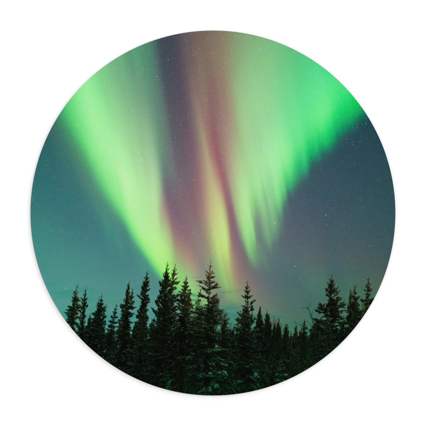 Aurora Borealis Mouse Pad