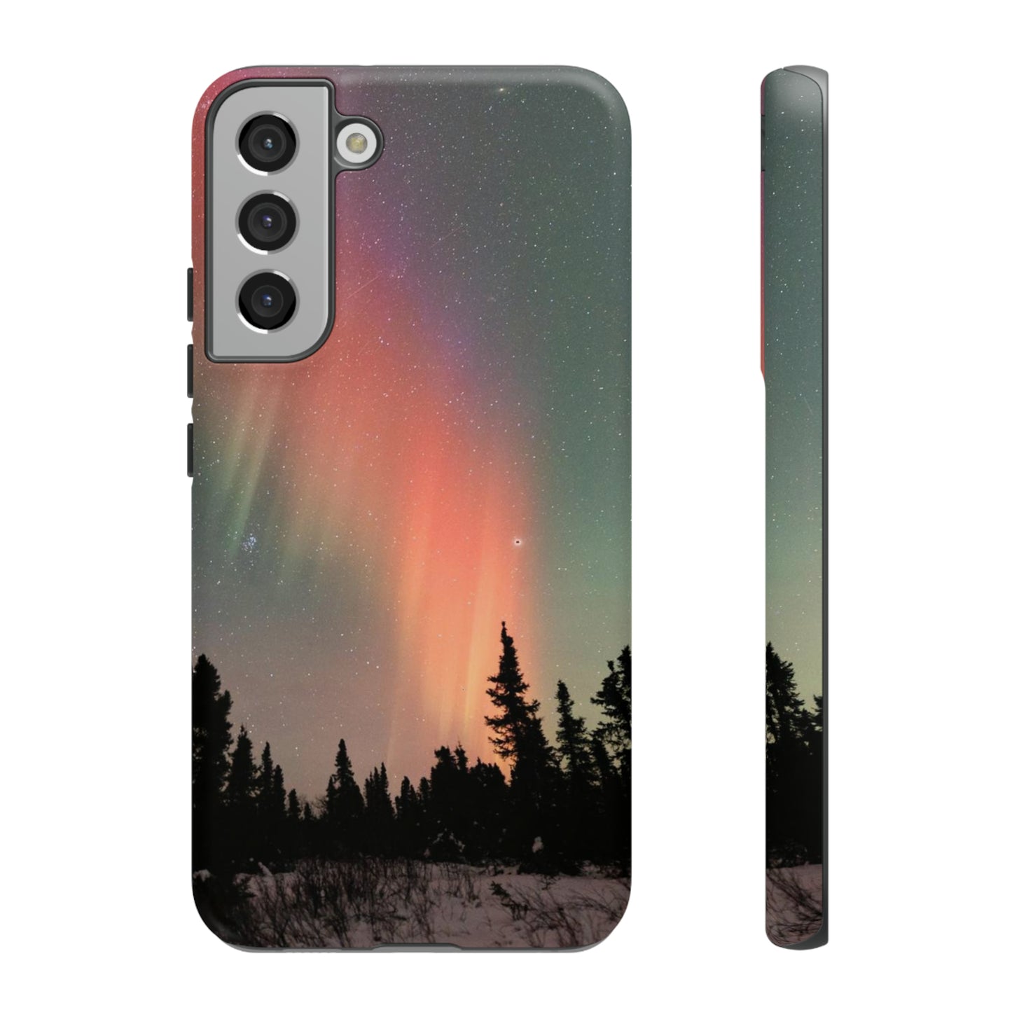 Red Aurora Tough Phone Case