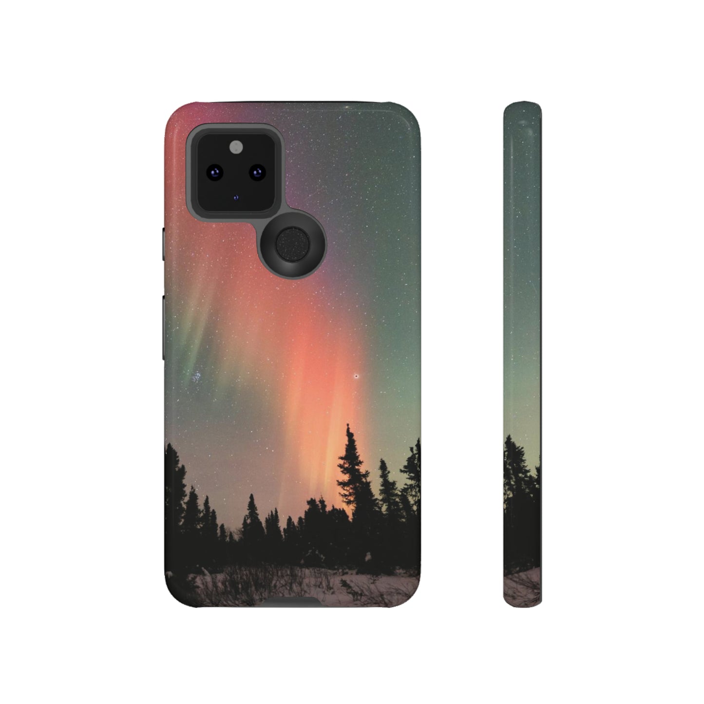 Red Aurora Tough Phone Case