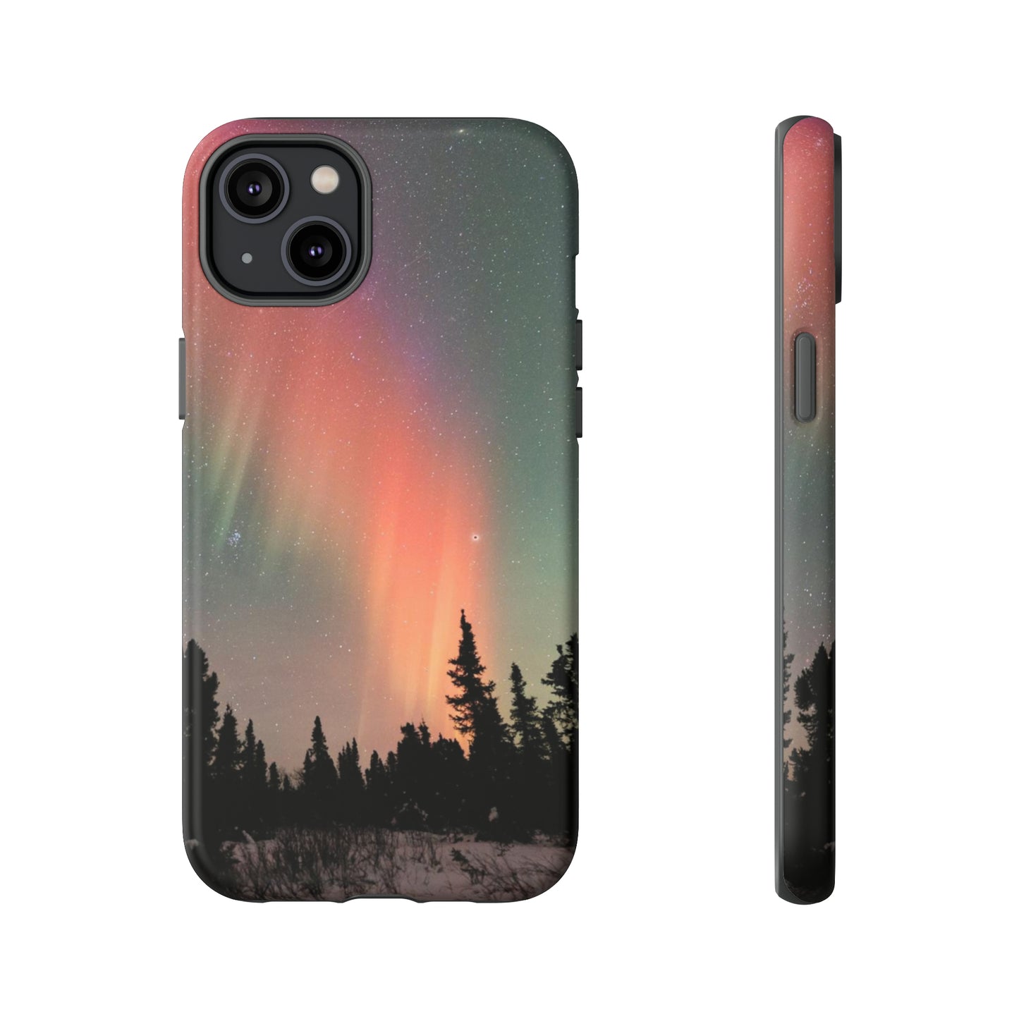Red Aurora Tough Phone Case