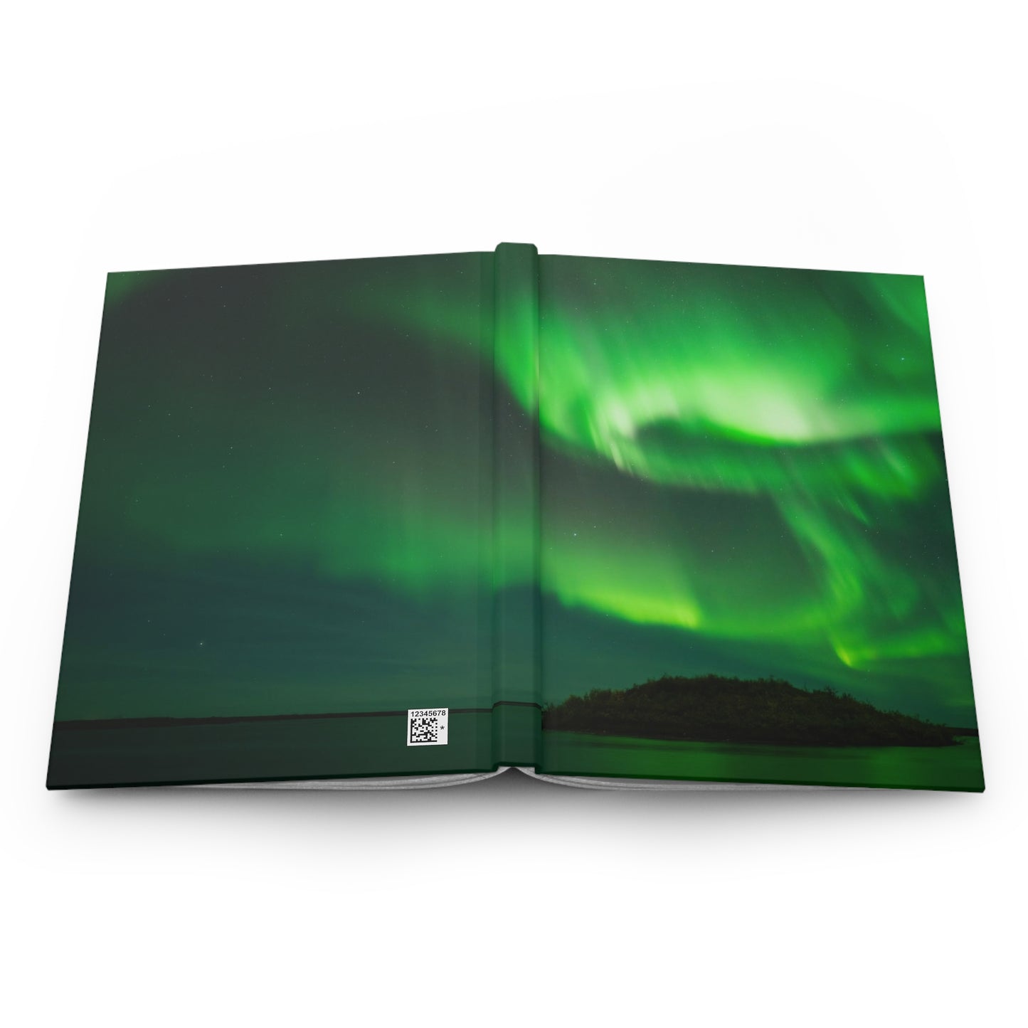 Aurora Borealis Hardcover Journal