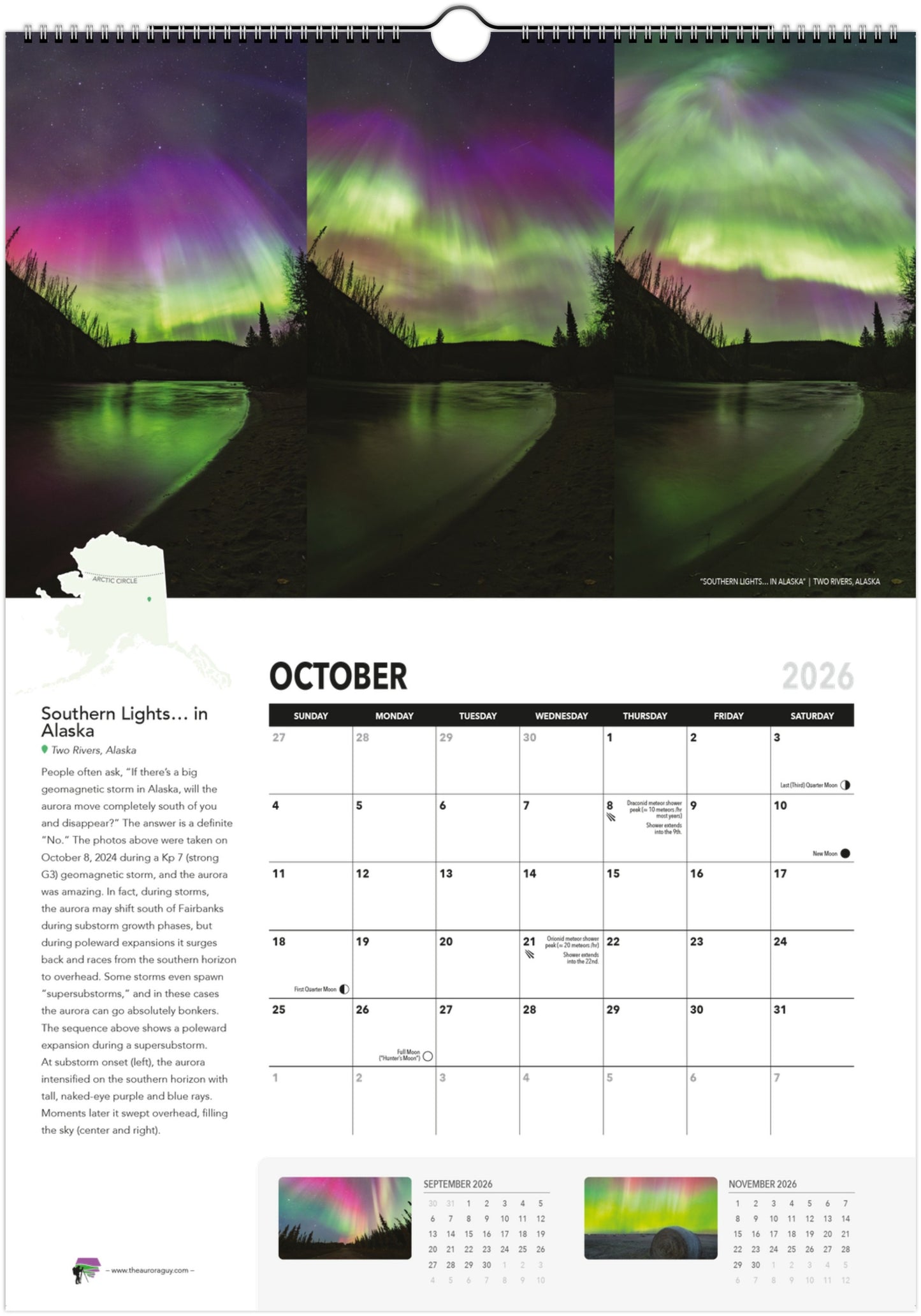 Awesome Auroras - 2026 Calendar (International Version)